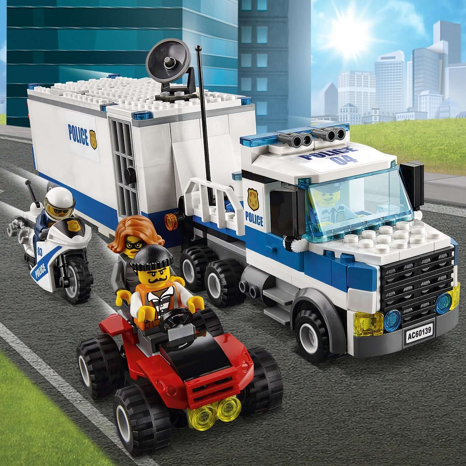LEGO® City Police Mobile Command Center Set 60139