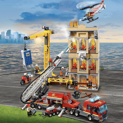 LEGO® City Downtown Fire Brigade Building Set 60216
