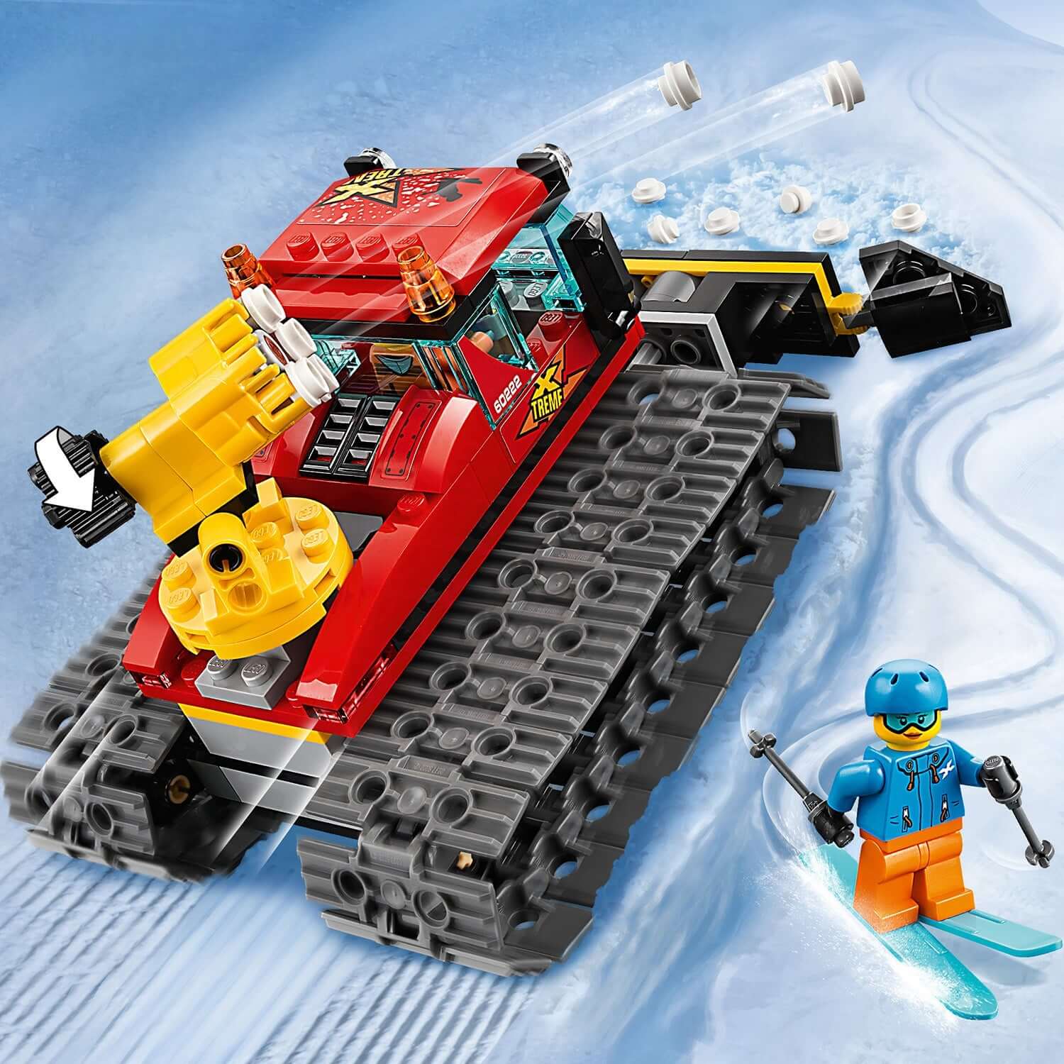 LEGO® City Snow Groomer with Plough Toy 60222