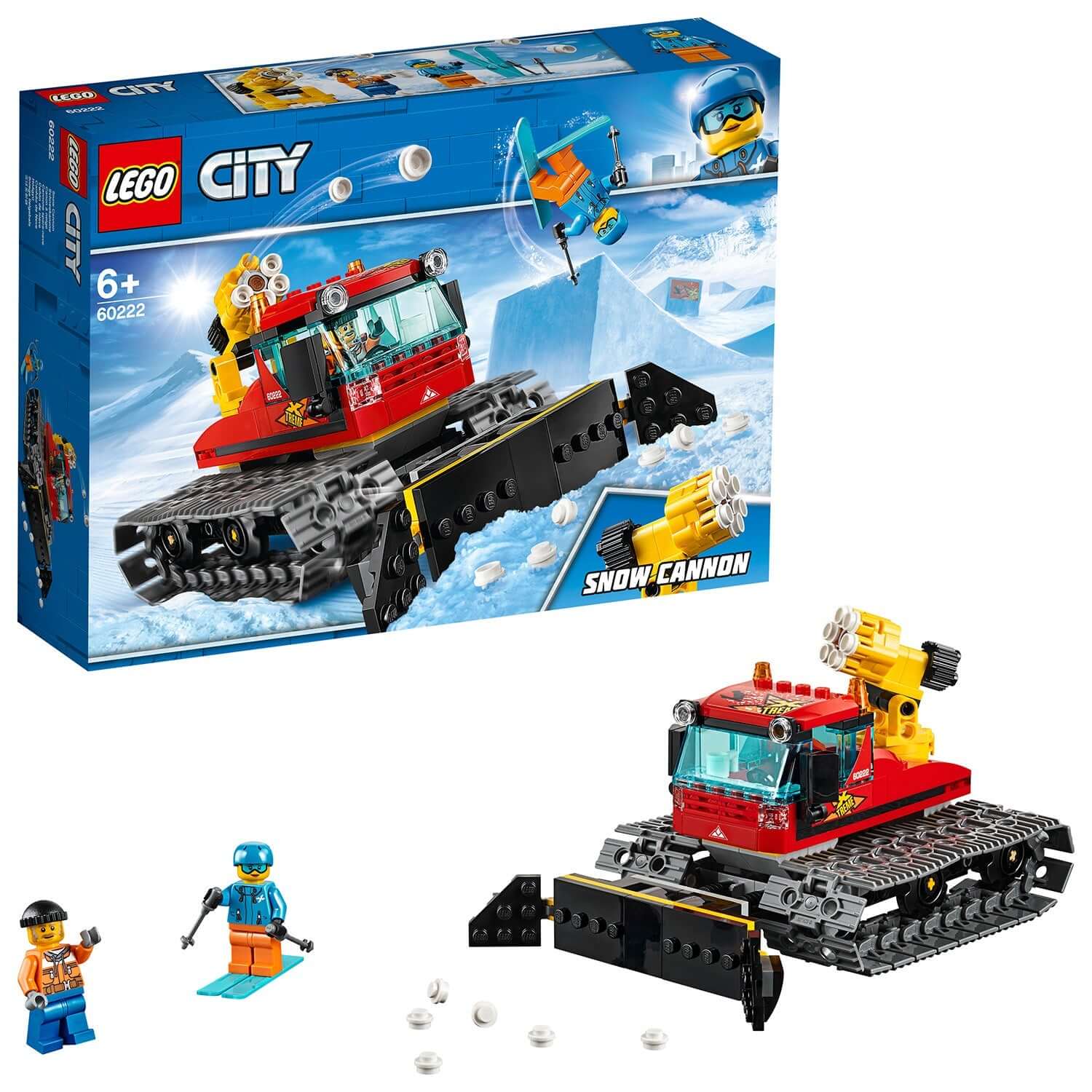 LEGO® City Snow Groomer with Plough Toy 60222