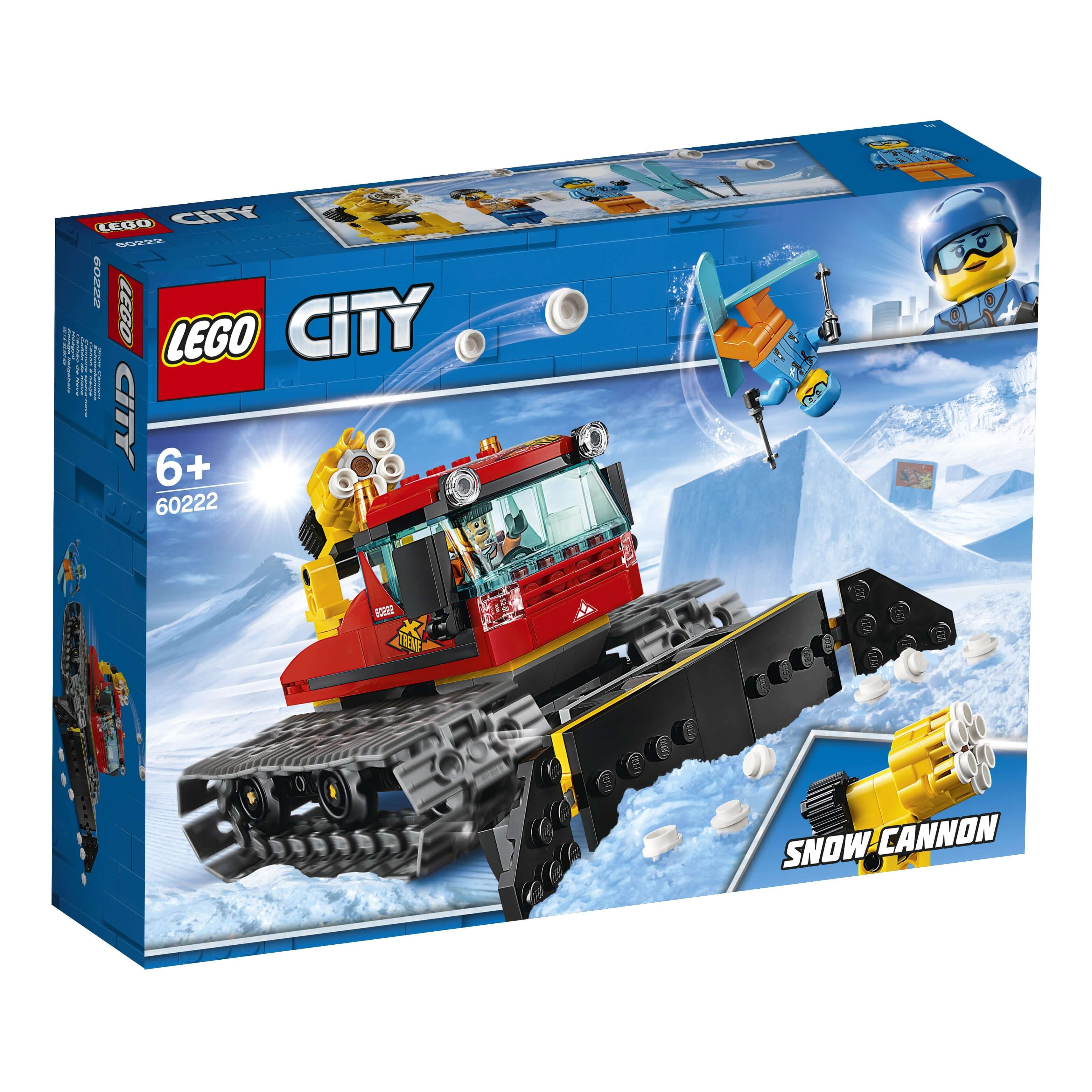 LEGO® City Snow Groomer with Plough Toy 60222