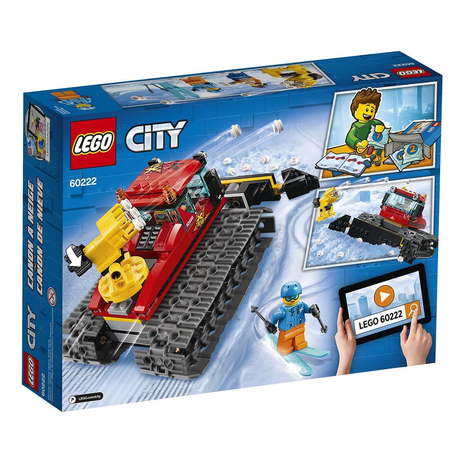 LEGO® City Snow Groomer with Plough Toy 60222