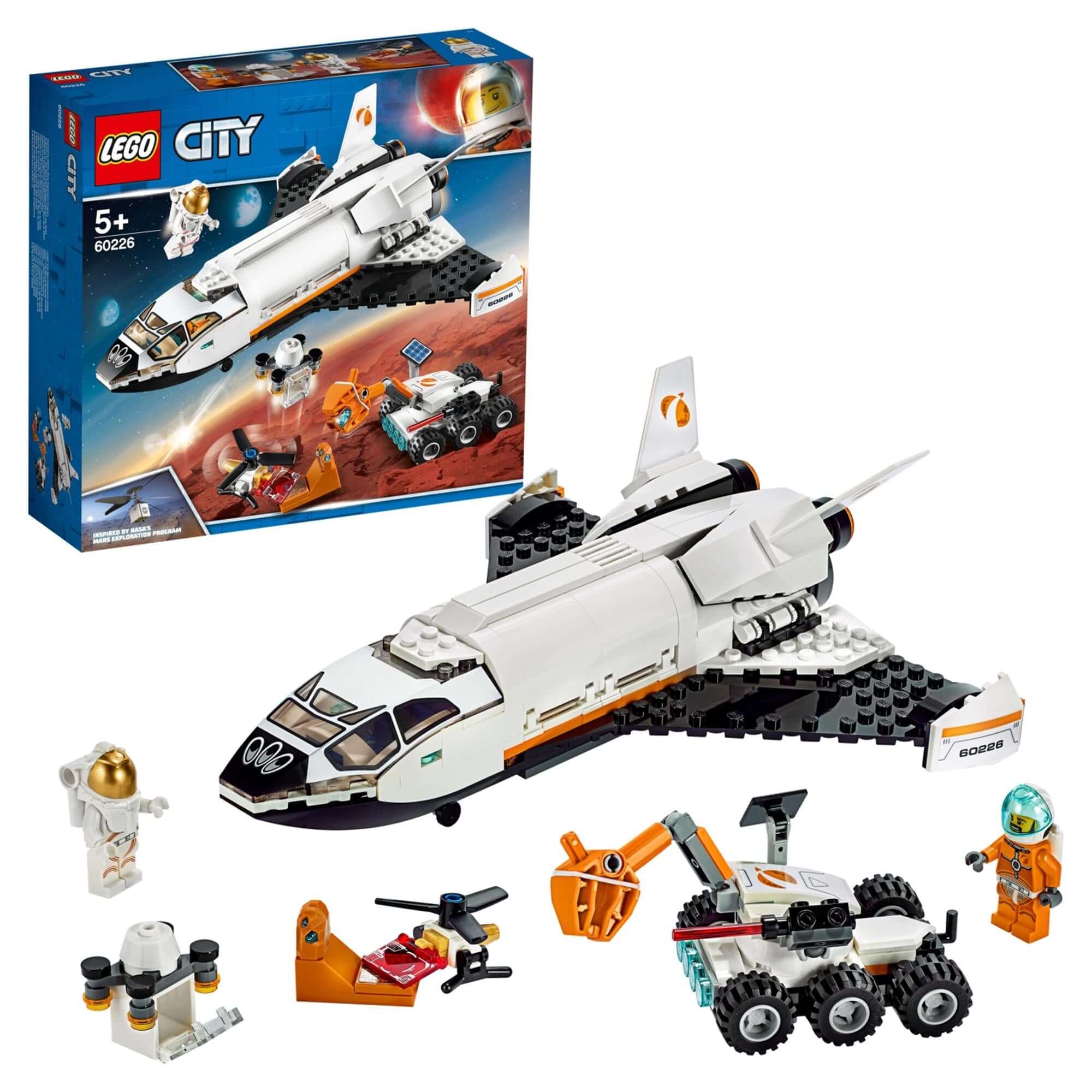 LEGO® City Mars Research Shuttle Space Toy 60226
