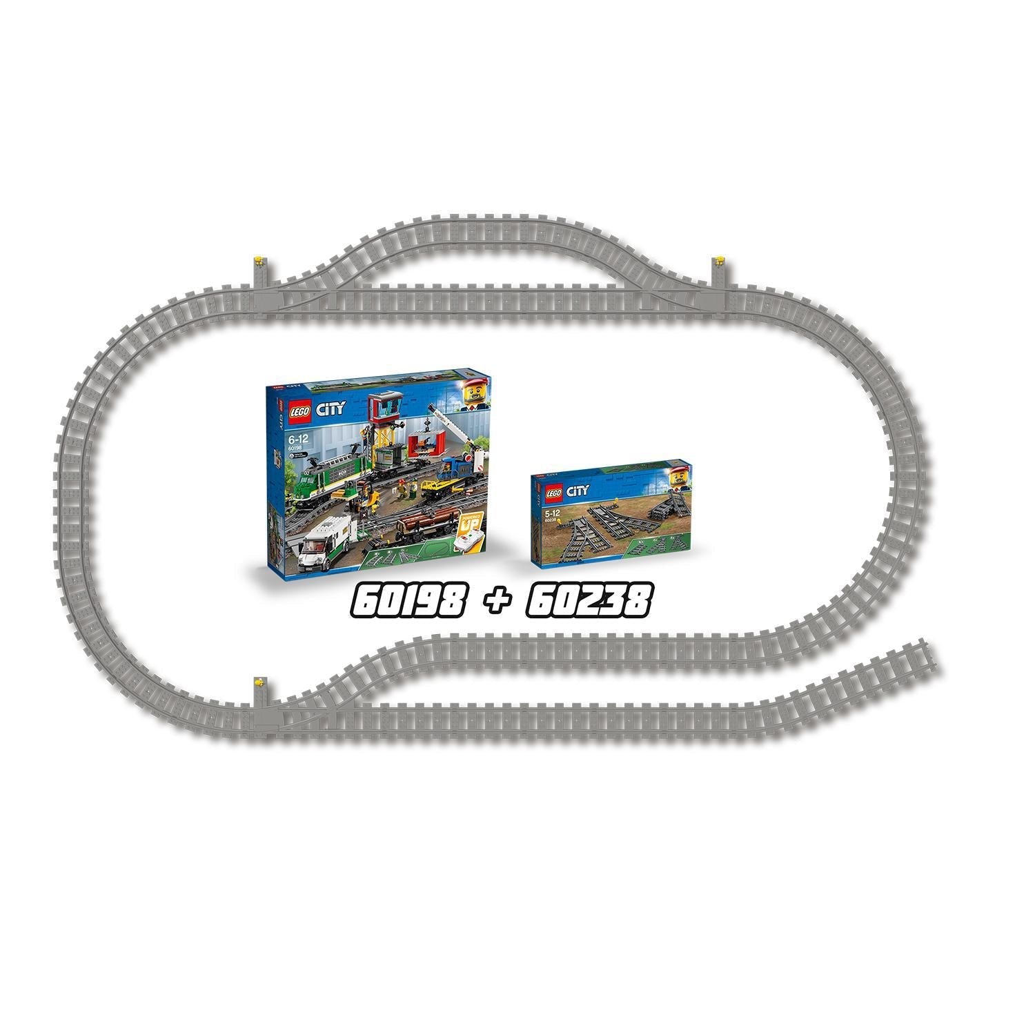 LEGO® City Switch Tracks Set 60238