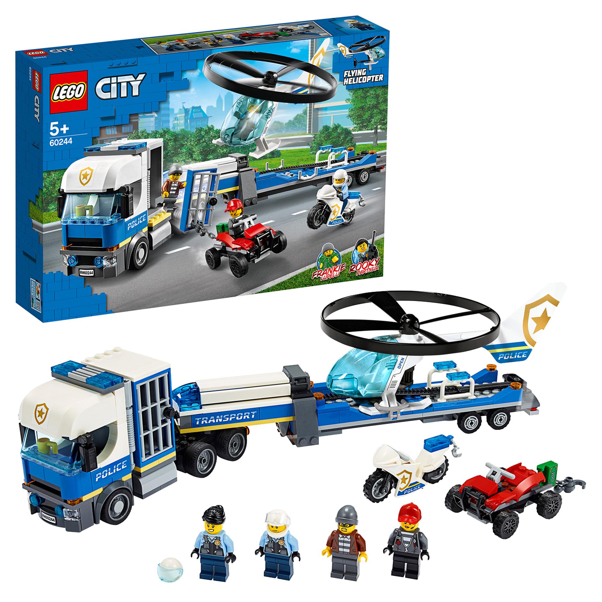 LEGO® City Police Helicopter Transporter Set 60244