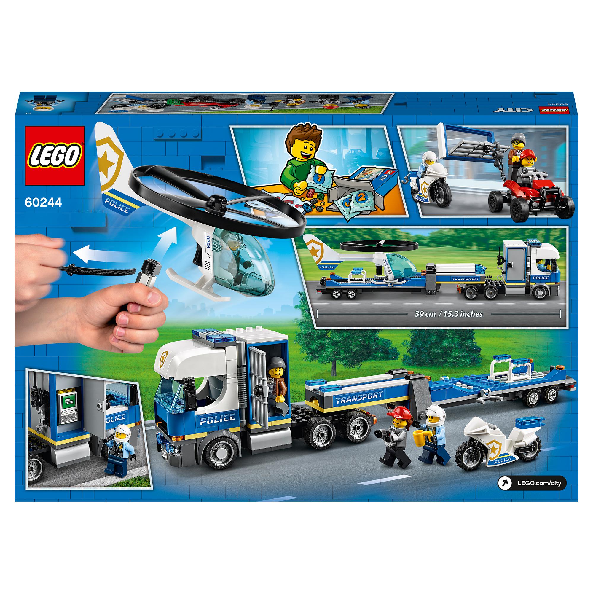 LEGO® City Police Helicopter Transporter Set 60244