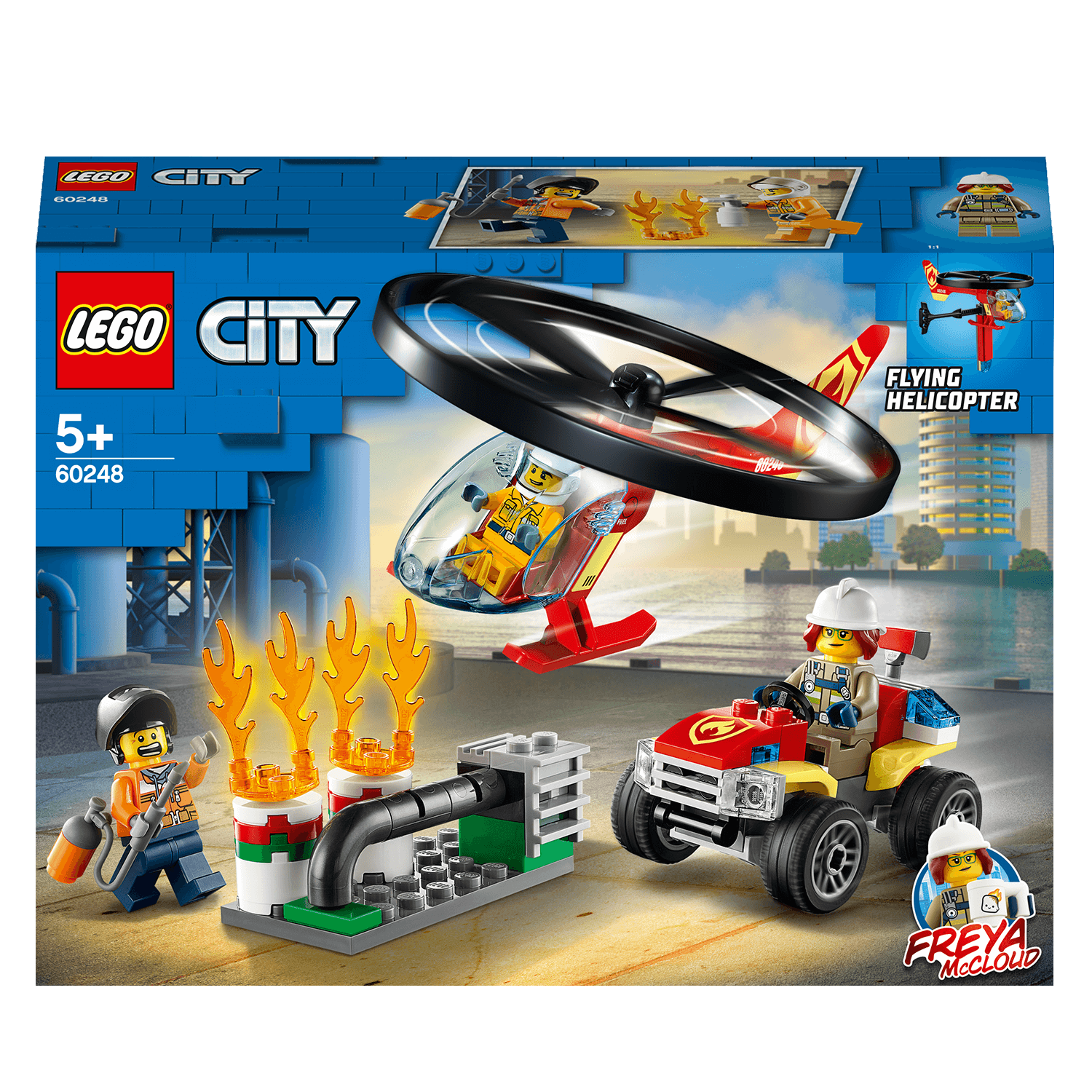 LEGO® City Fire Helicopter Response Set 60248
