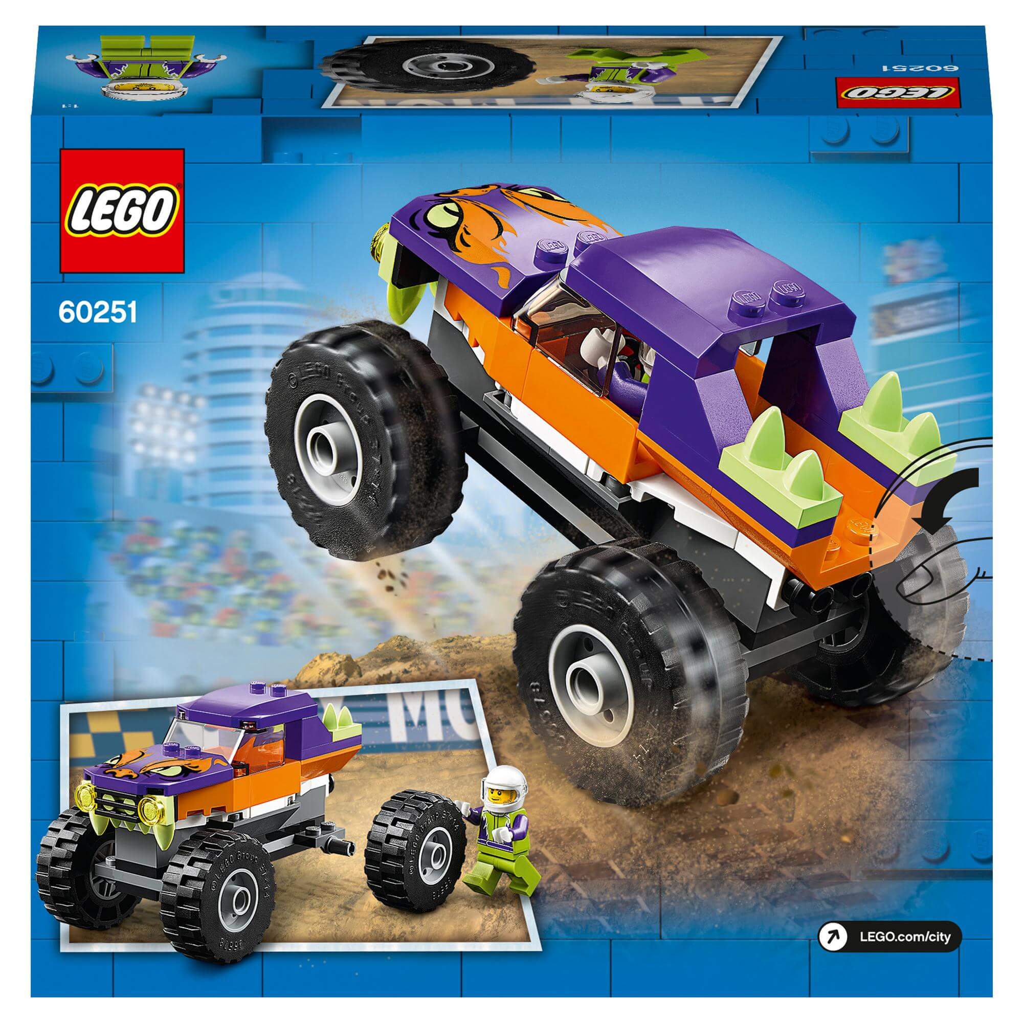 LEGO® City Great Vehicles Monster Truck Toy 60251