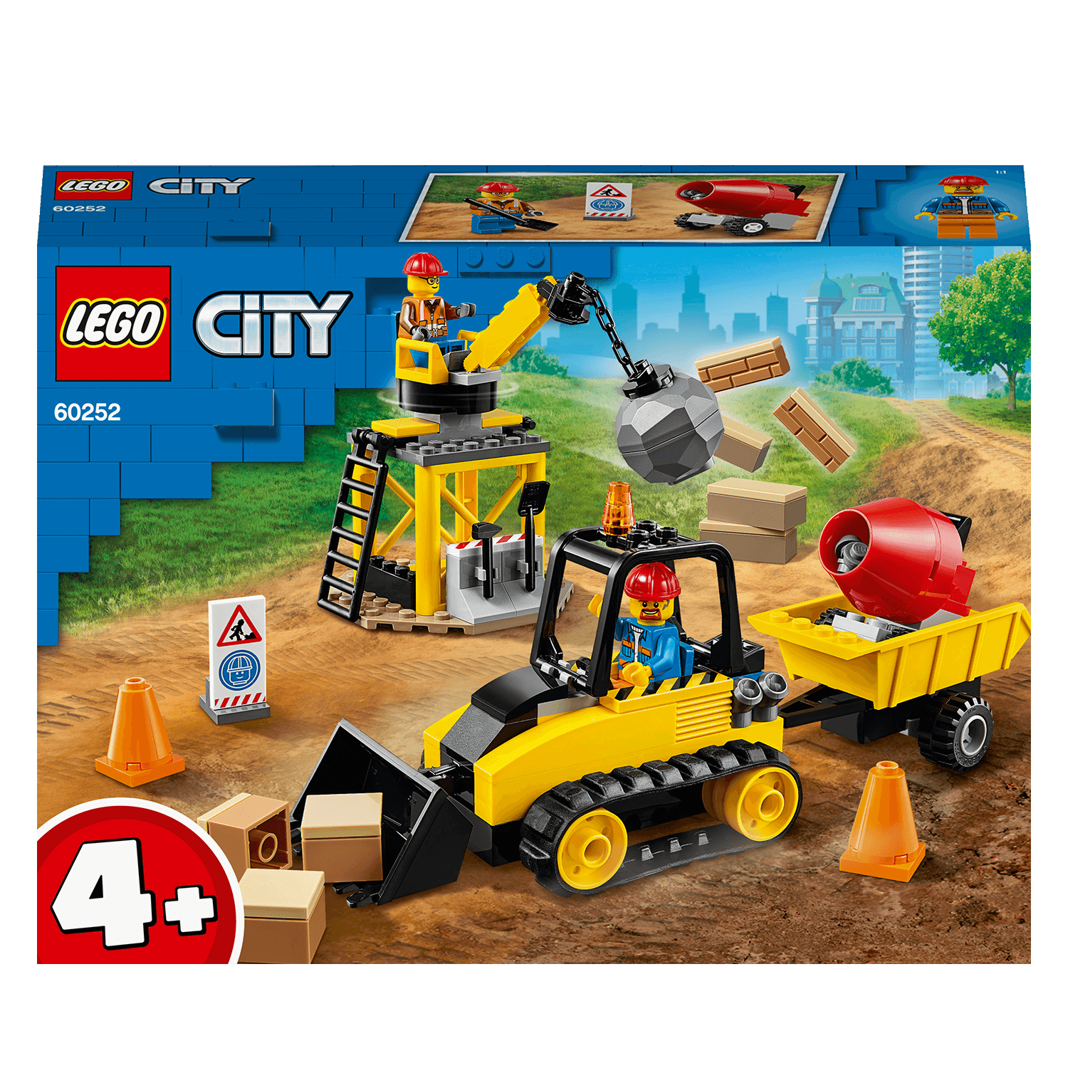 LEGO® City Great Vehicles Construction Bulldozer 60252
