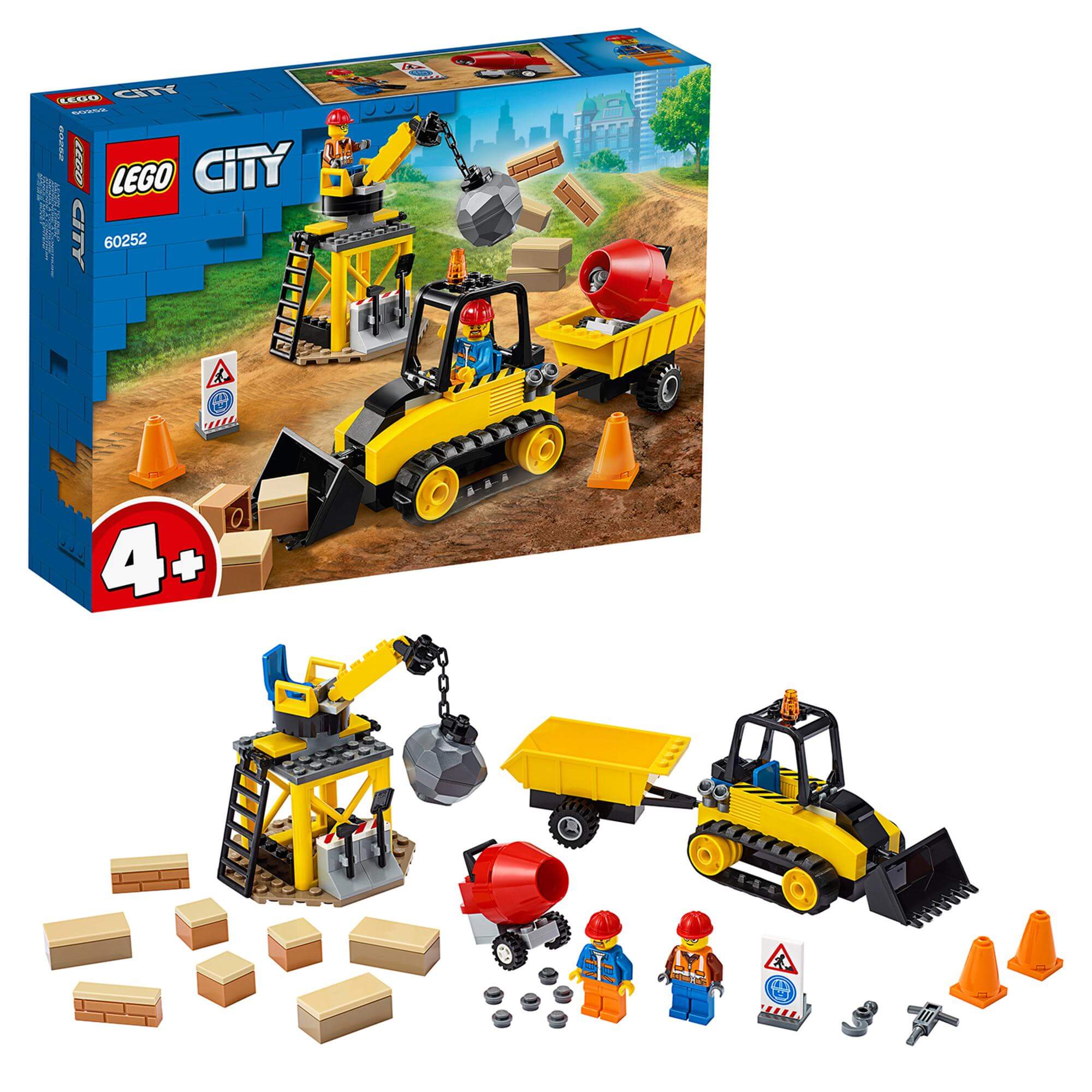 LEGO® City Great Vehicles Construction Bulldozer 60252