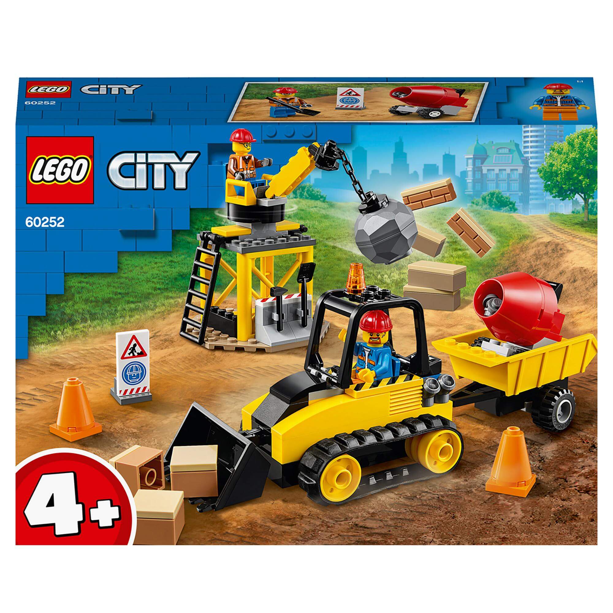 LEGO® City Great Vehicles Construction Bulldozer 60252