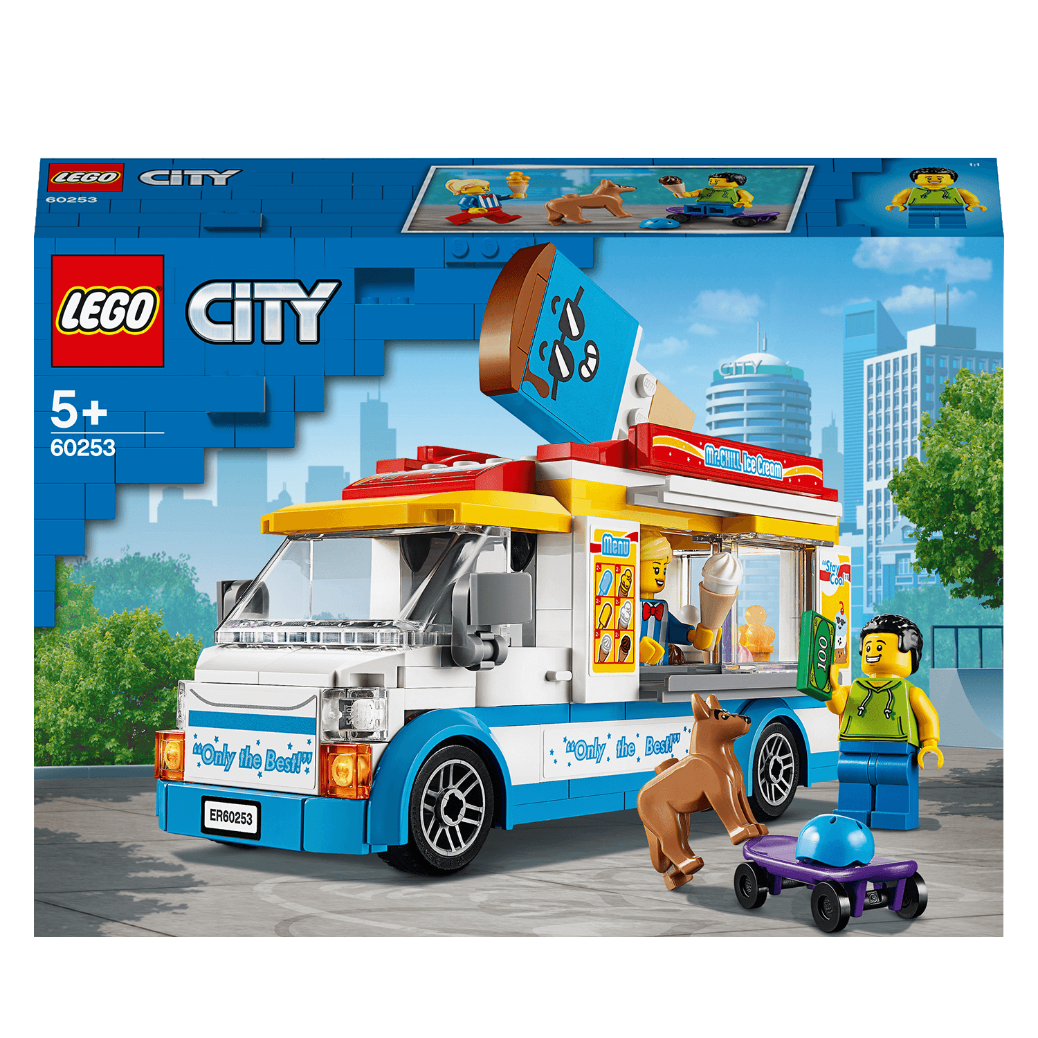 LEGO® City Great Vehicles Ice Cream Truck Toy 60253