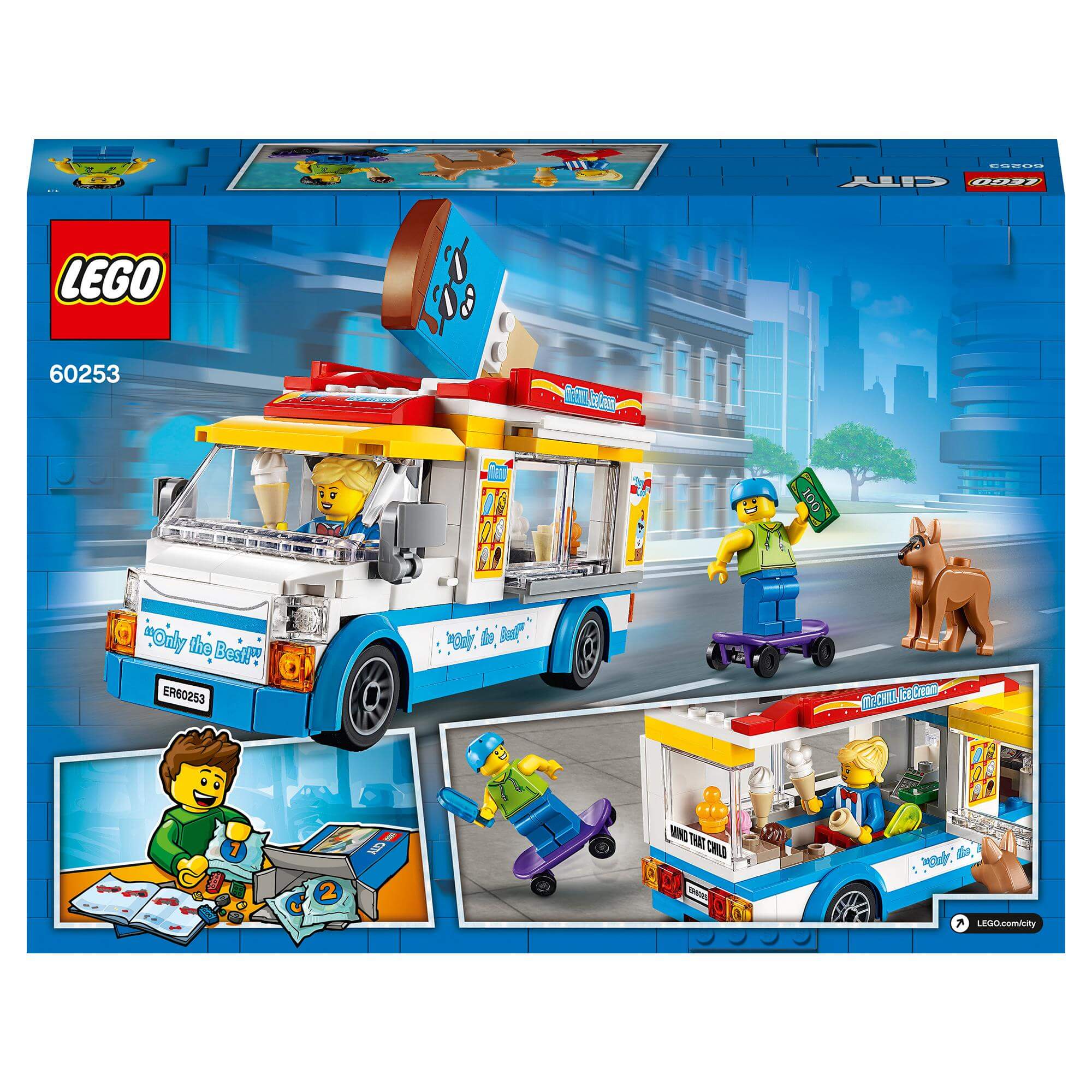 LEGO® City Great Vehicles Ice Cream Truck Toy 60253