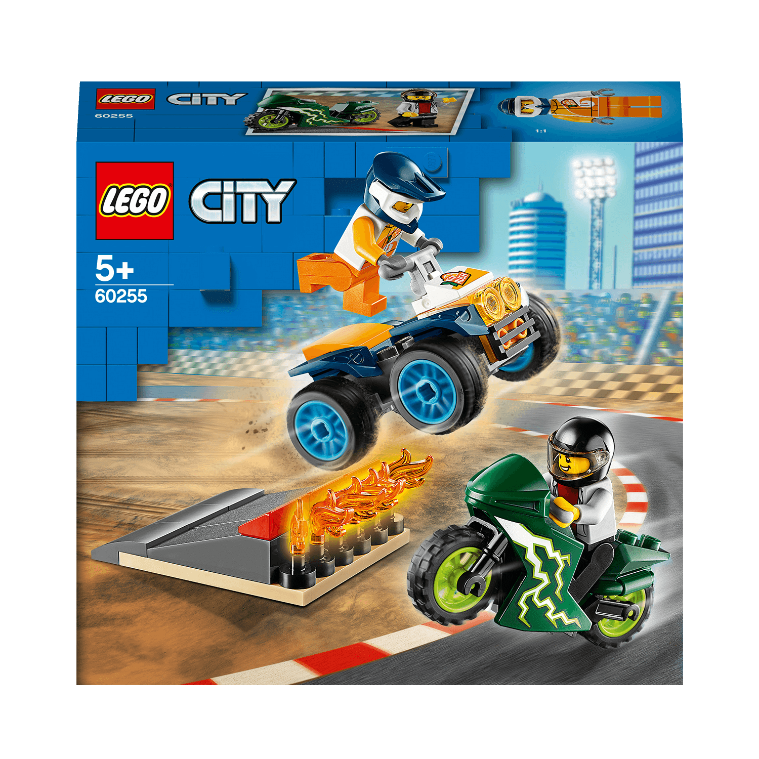 LEGO® City Nitro Wheels Stunt Team Set 60255