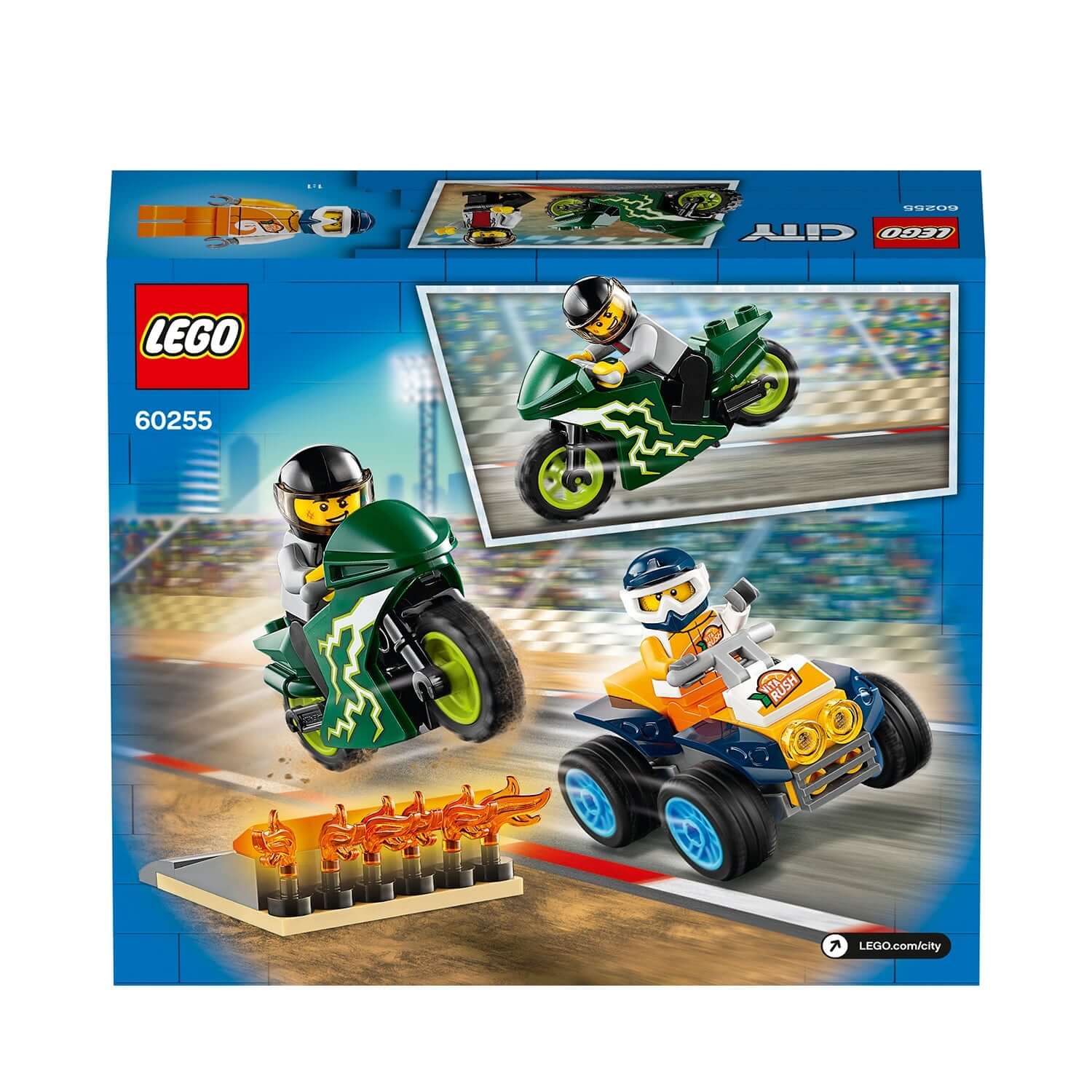 LEGO® City Nitro Wheels Stunt Team Set 60255