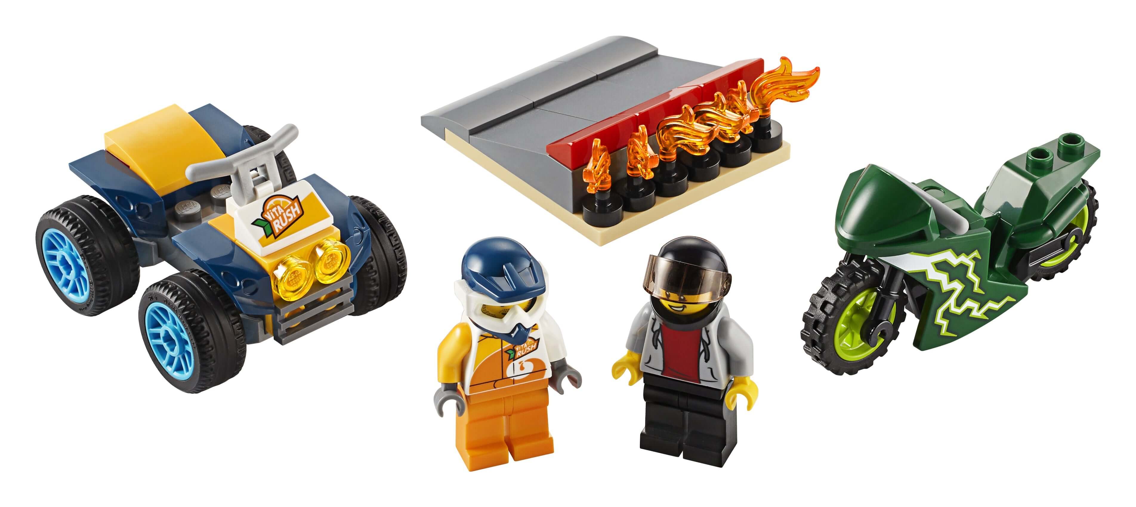 LEGO® City Nitro Wheels Stunt Team Set 60255