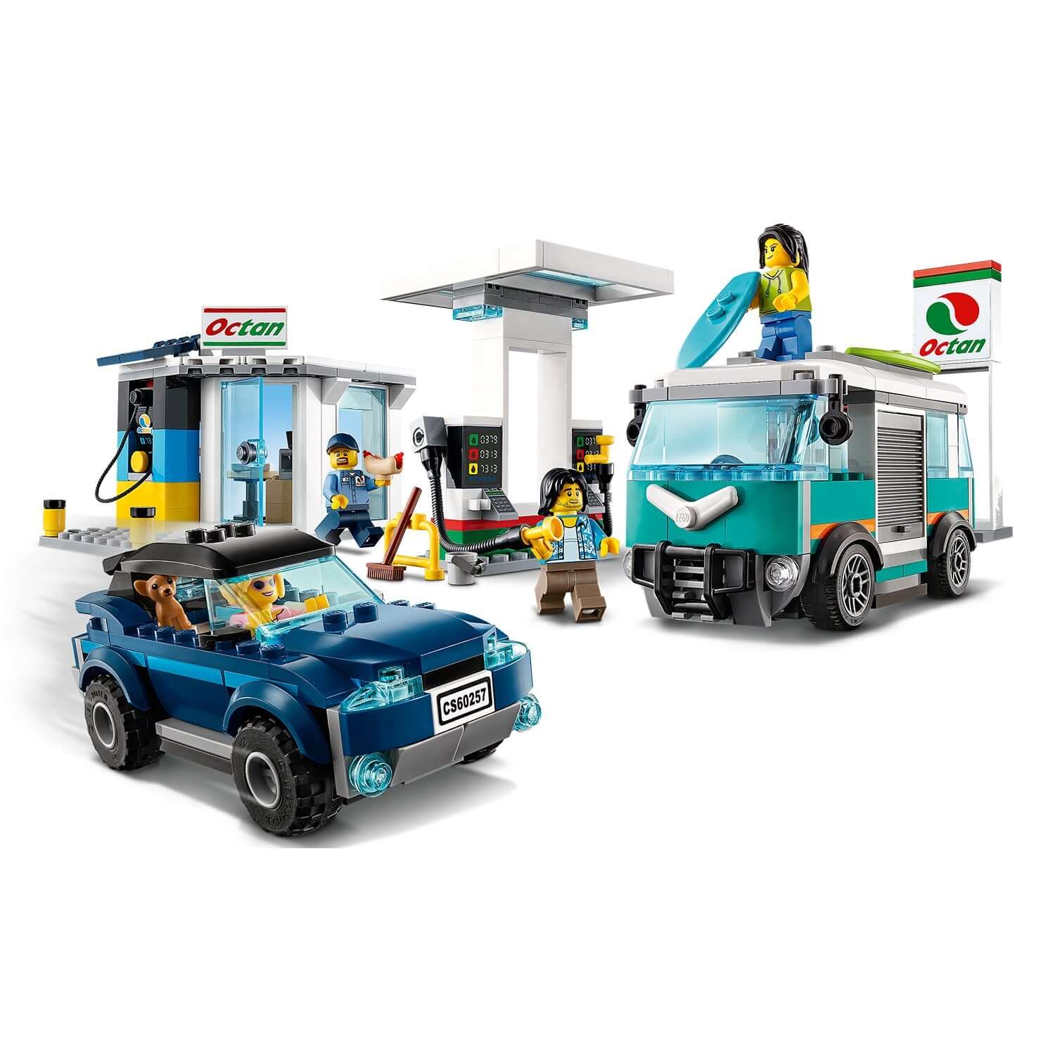 LEGO® City Nitro Wheels Service Station Set 60257