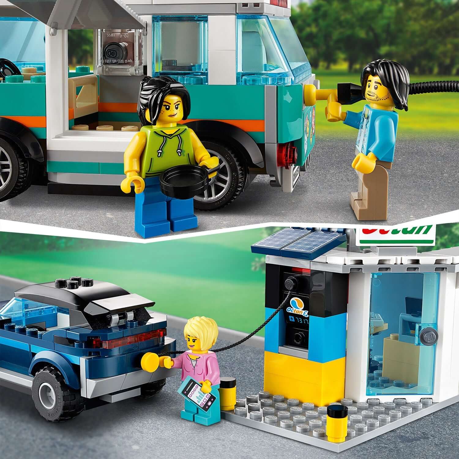 LEGO® City Nitro Wheels Service Station Set 60257