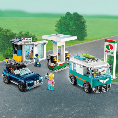 LEGO® City Nitro Wheels Service Station Set 60257