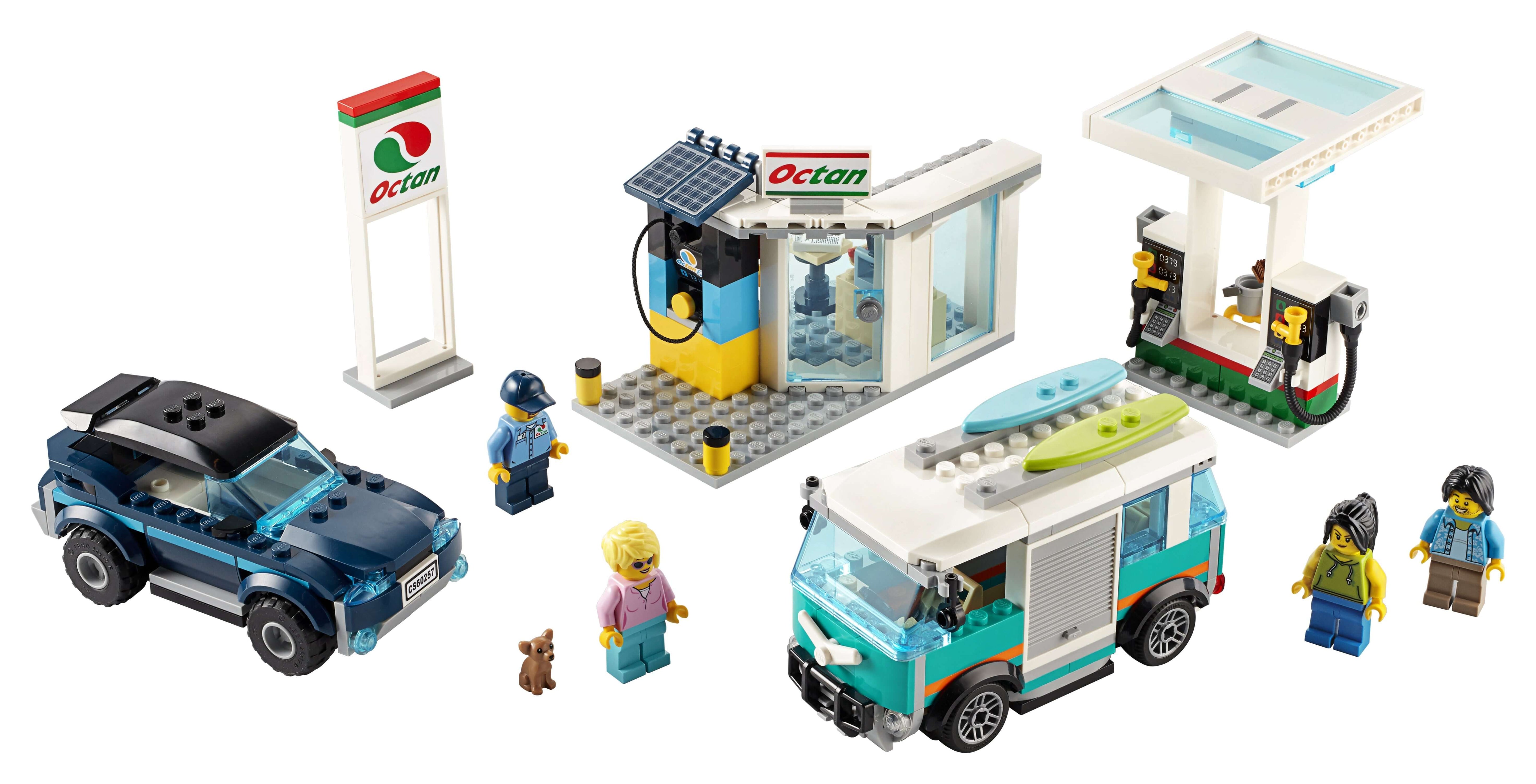 LEGO® City Nitro Wheels Service Station Set 60257