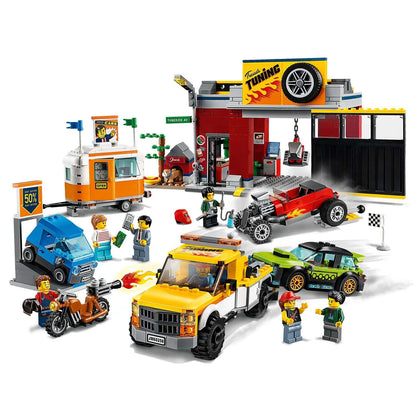LEGO® City Nitro Wheels Tuning Workshop Set 60258