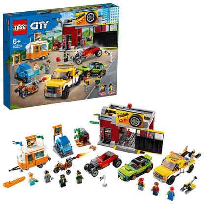 LEGO® City Nitro Wheels Tuning Workshop Set 60258