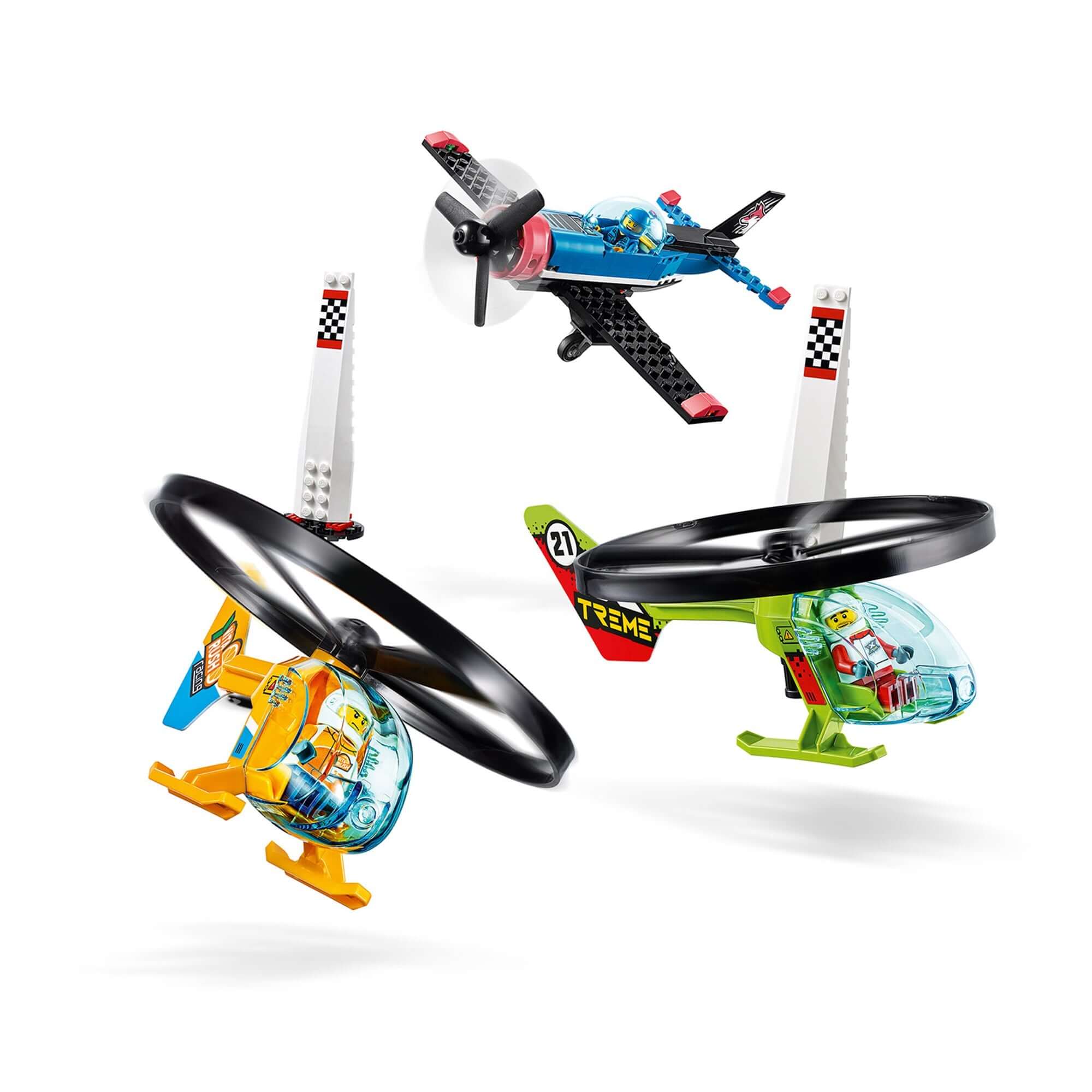 LEGO® City Airport Air Race Toy Plane Set 60260