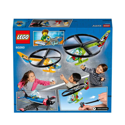 LEGO® City Airport Air Race Toy Plane Set 60260