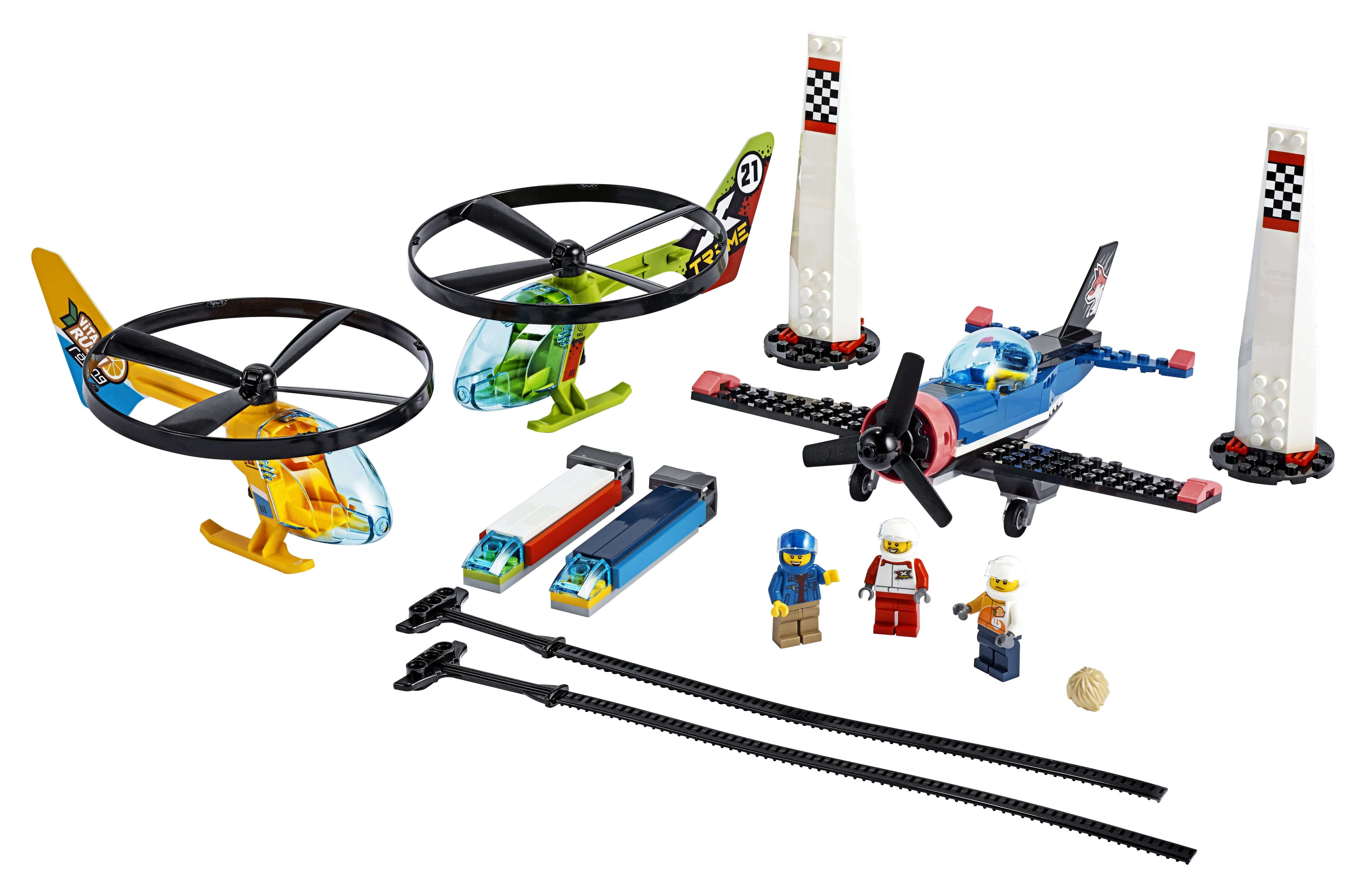 LEGO® City Airport Air Race Toy Plane Set 60260