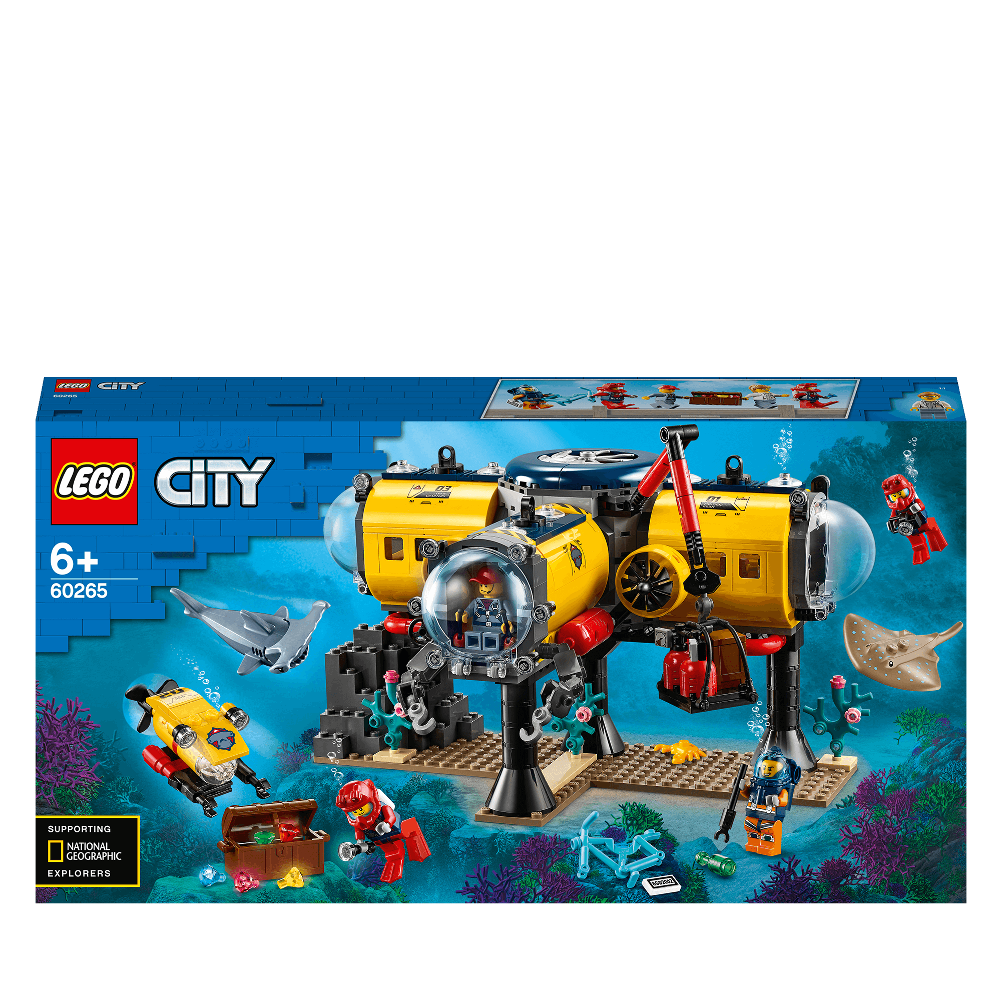 LEGO® City Ocean Exploration Base Deep Sea Set 60265