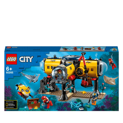 LEGO® City Ocean Exploration Base Deep Sea Set 60265