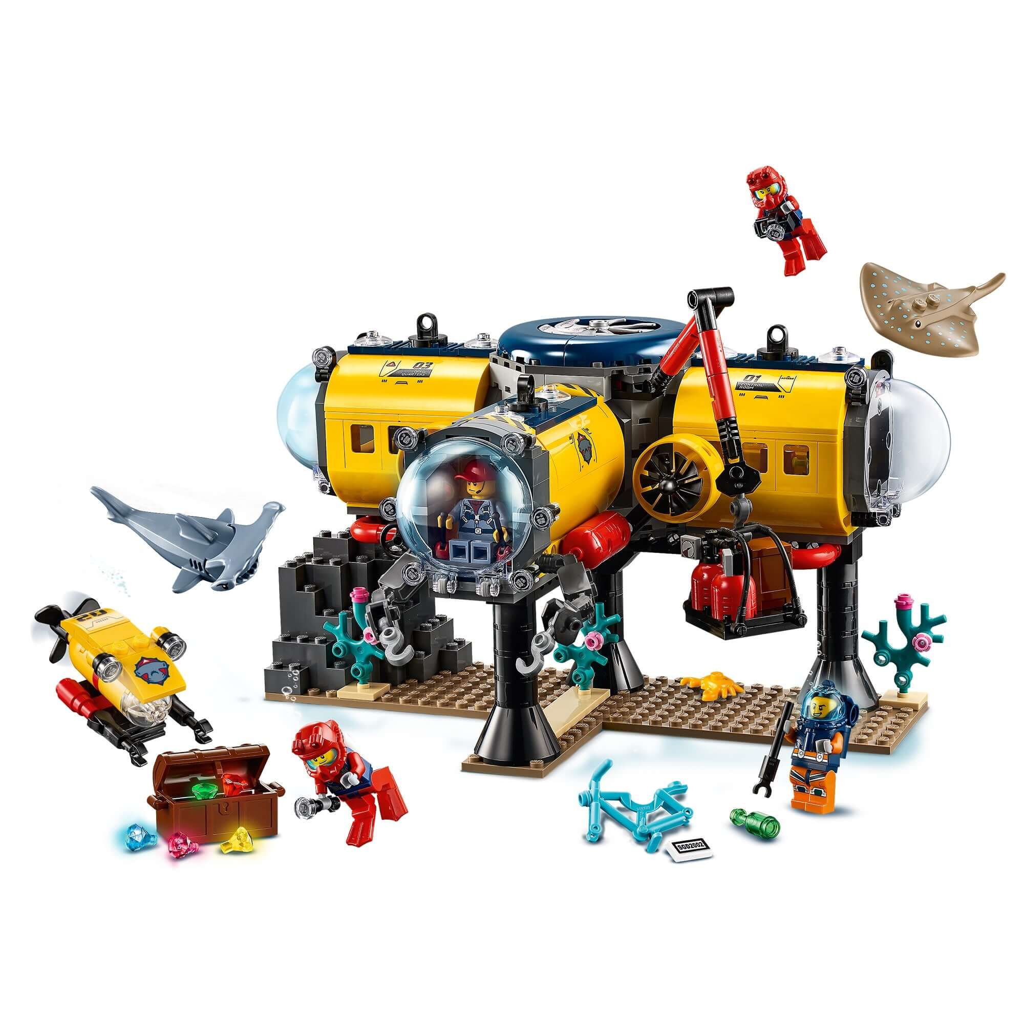 LEGO® City Ocean Exploration Base Deep Sea Set 60265