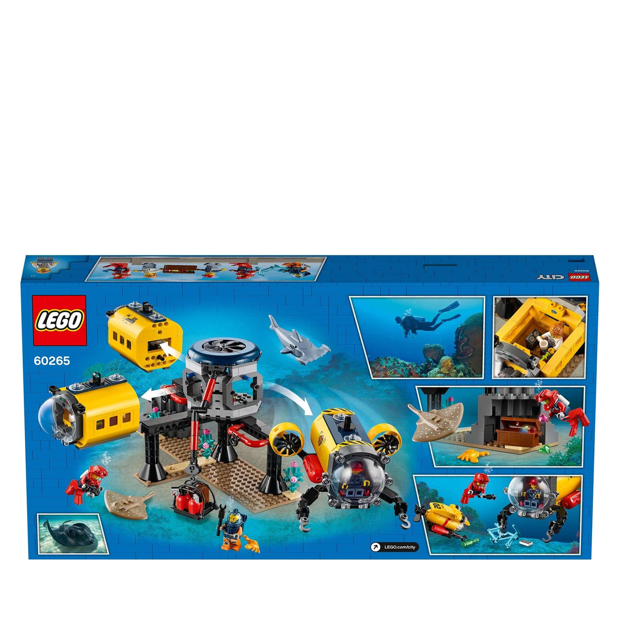LEGO® City Ocean Exploration Base Deep Sea Set 60265