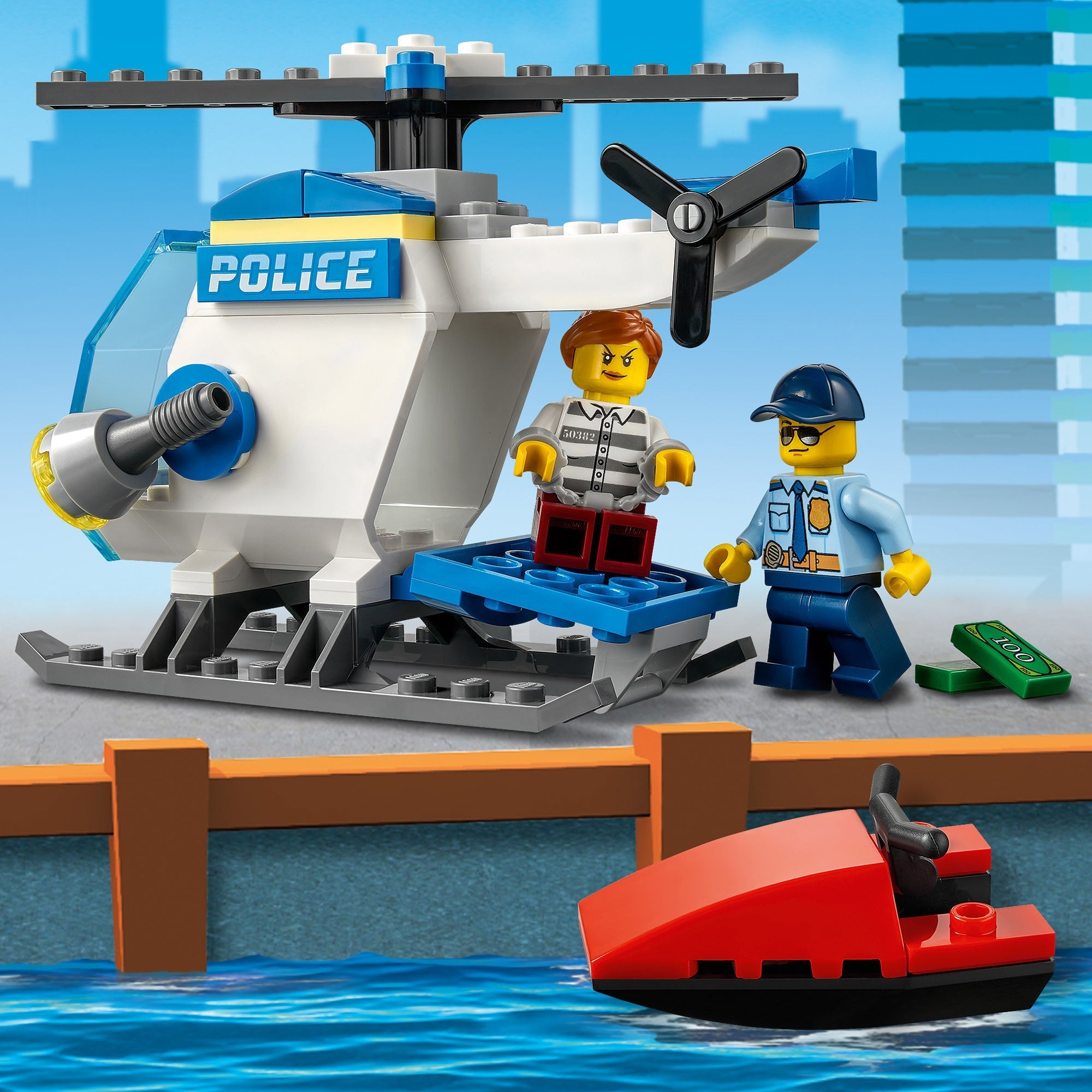 LEGO® City Police Helicopter Toy 60275