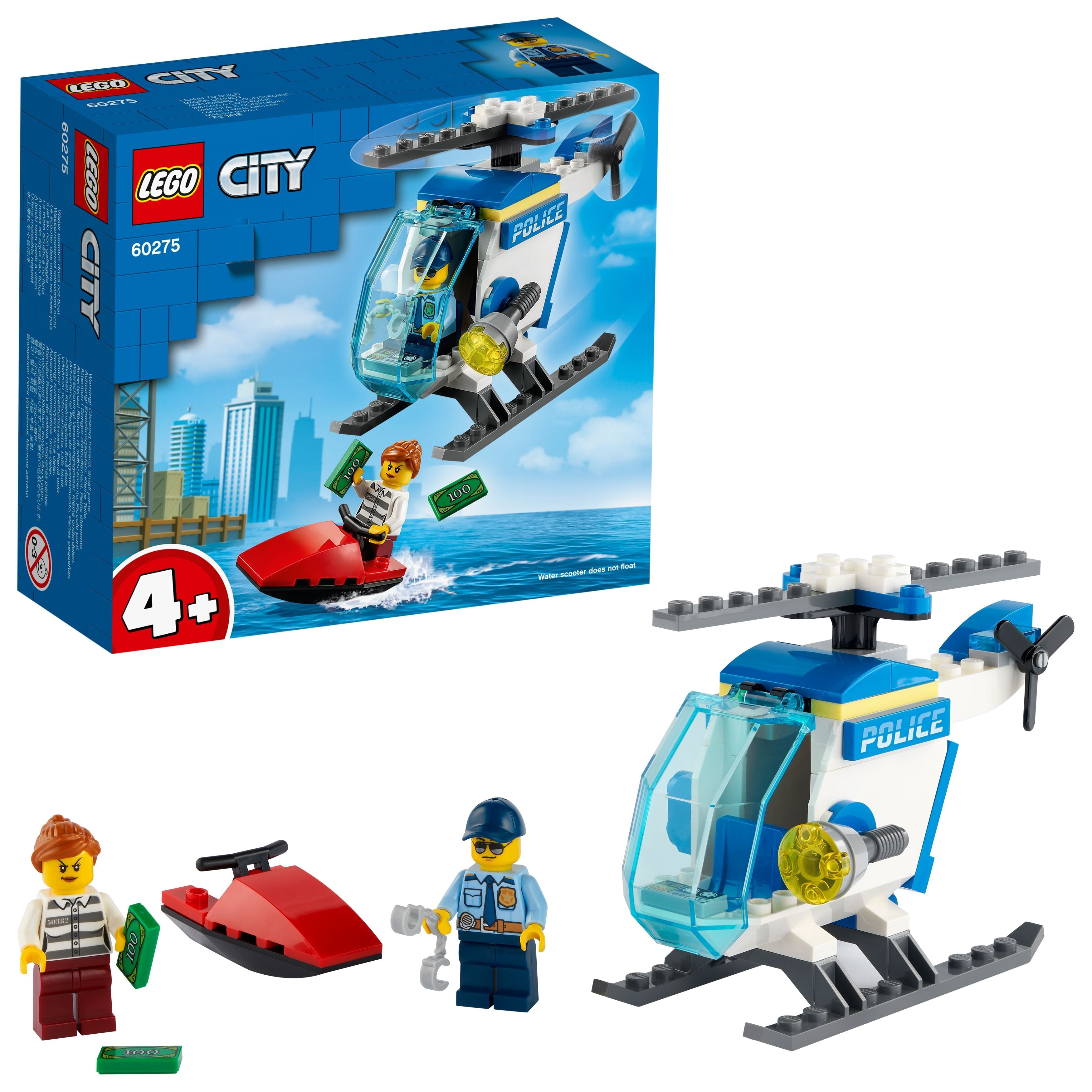 LEGO® City Police Helicopter Toy 60275