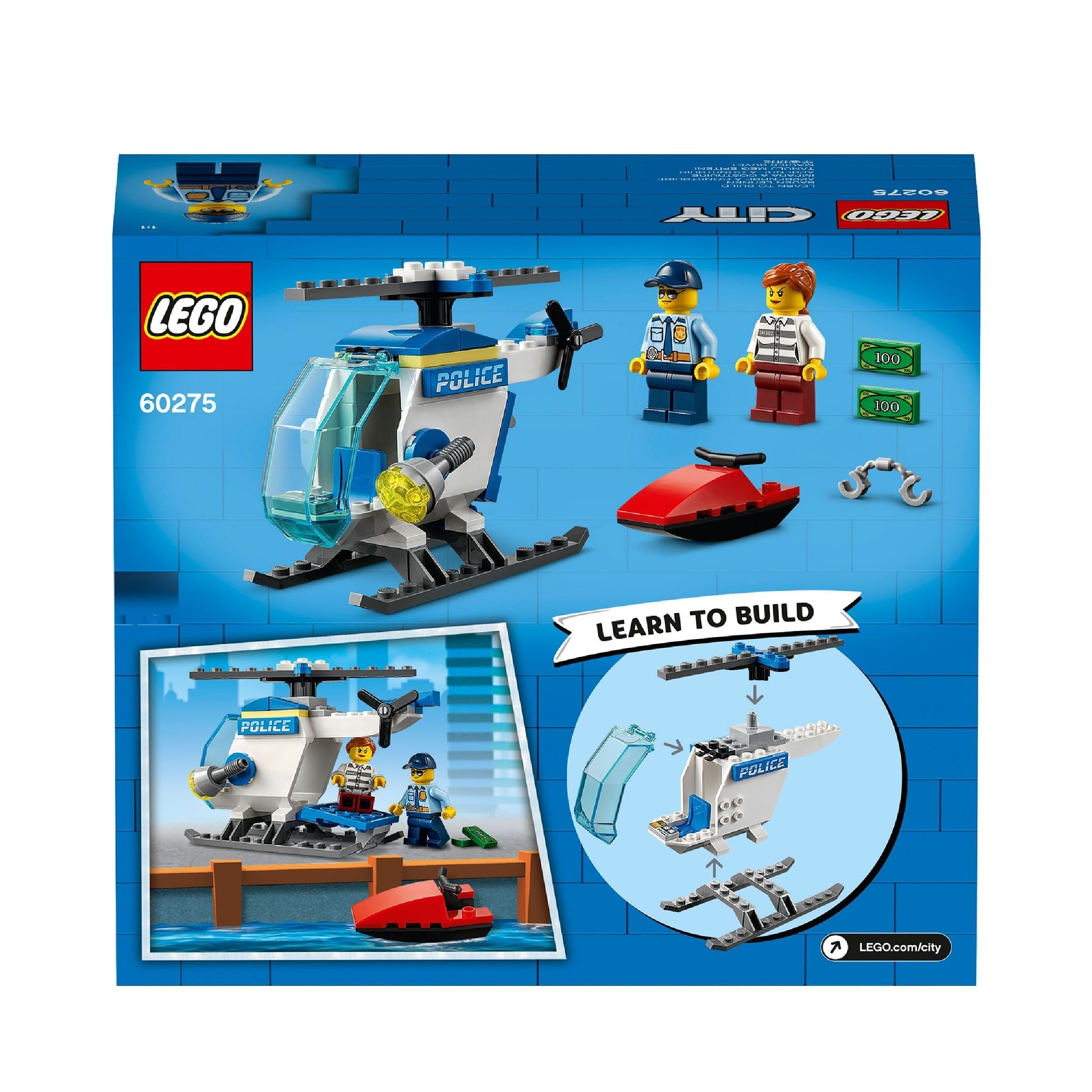LEGO® City Police Helicopter Toy 60275
