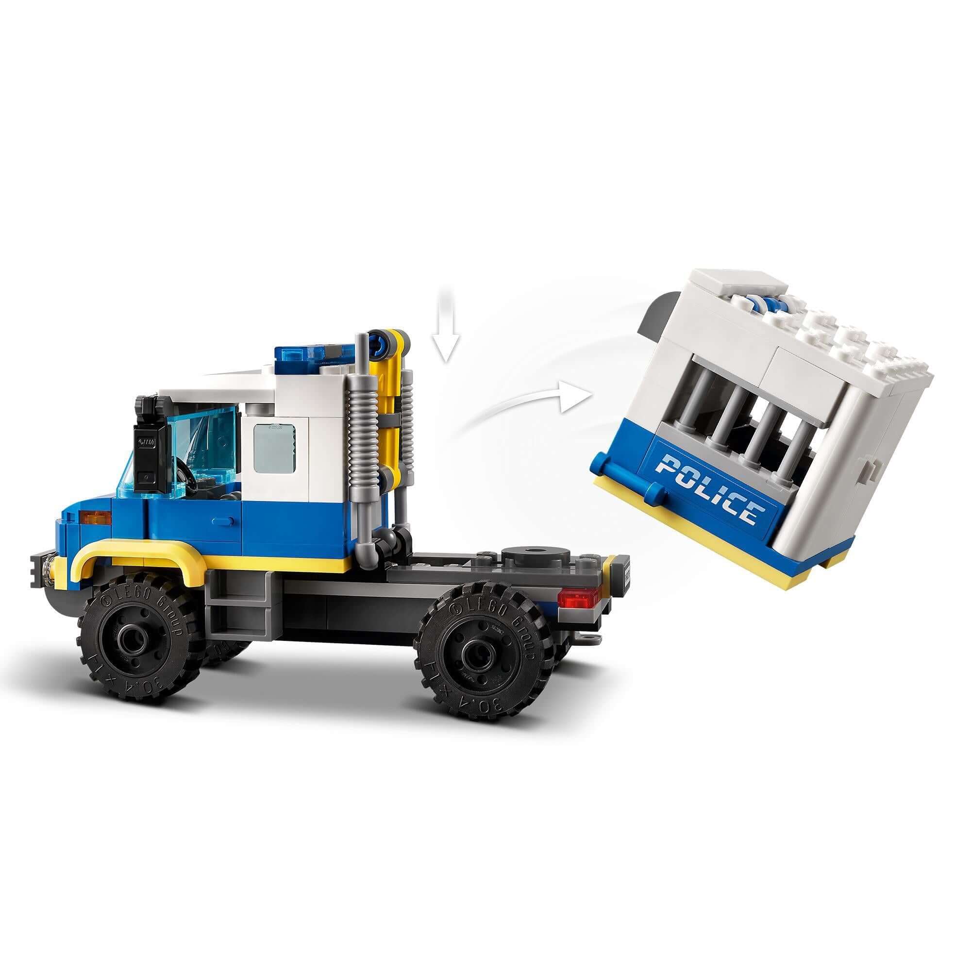 LEGO® City Police Prisoner Transport Truck Toy 60276