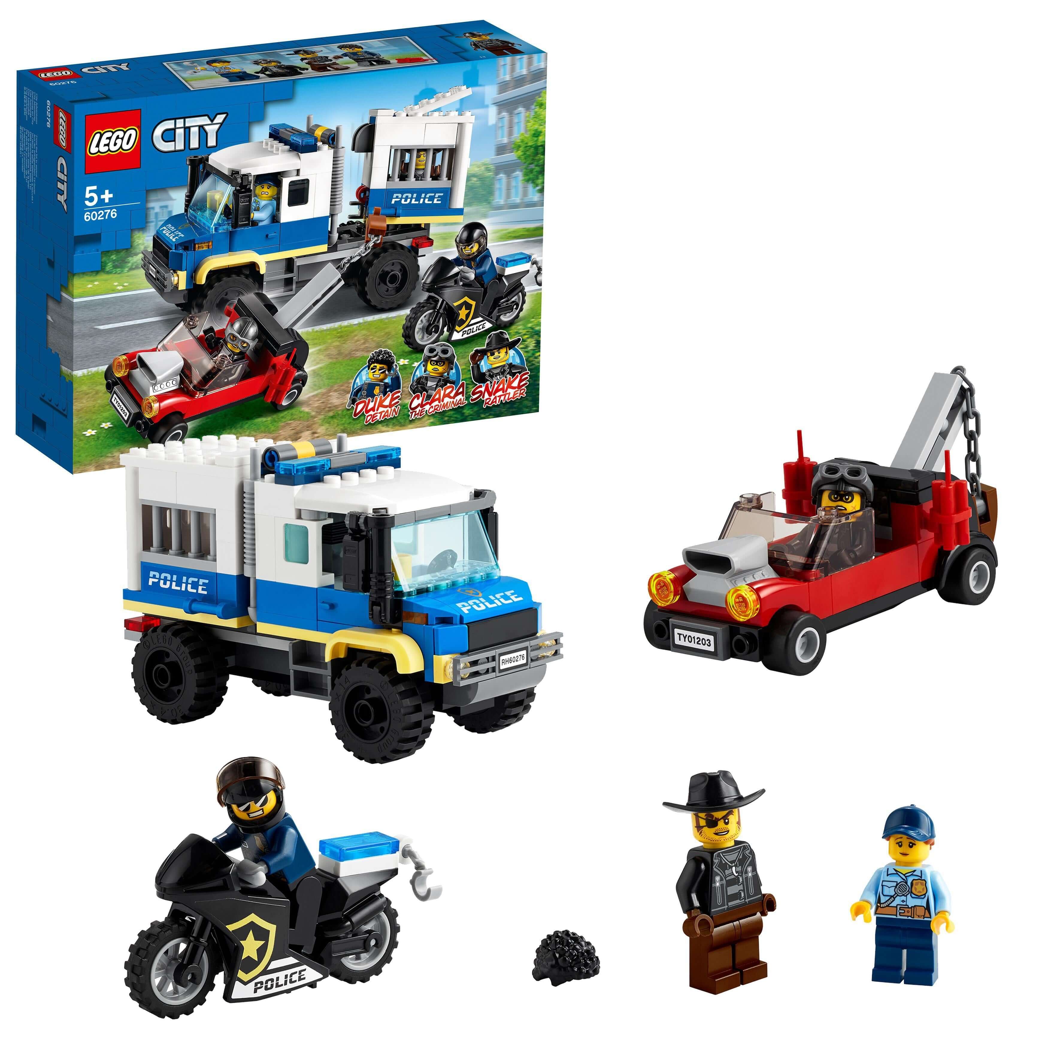 LEGO® City Police Prisoner Transport Truck Toy 60276