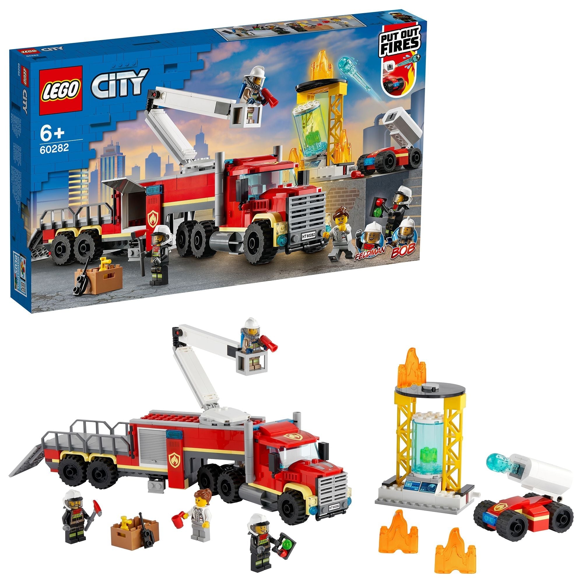 LEGO® City Fire Command Unit Building Set 60282