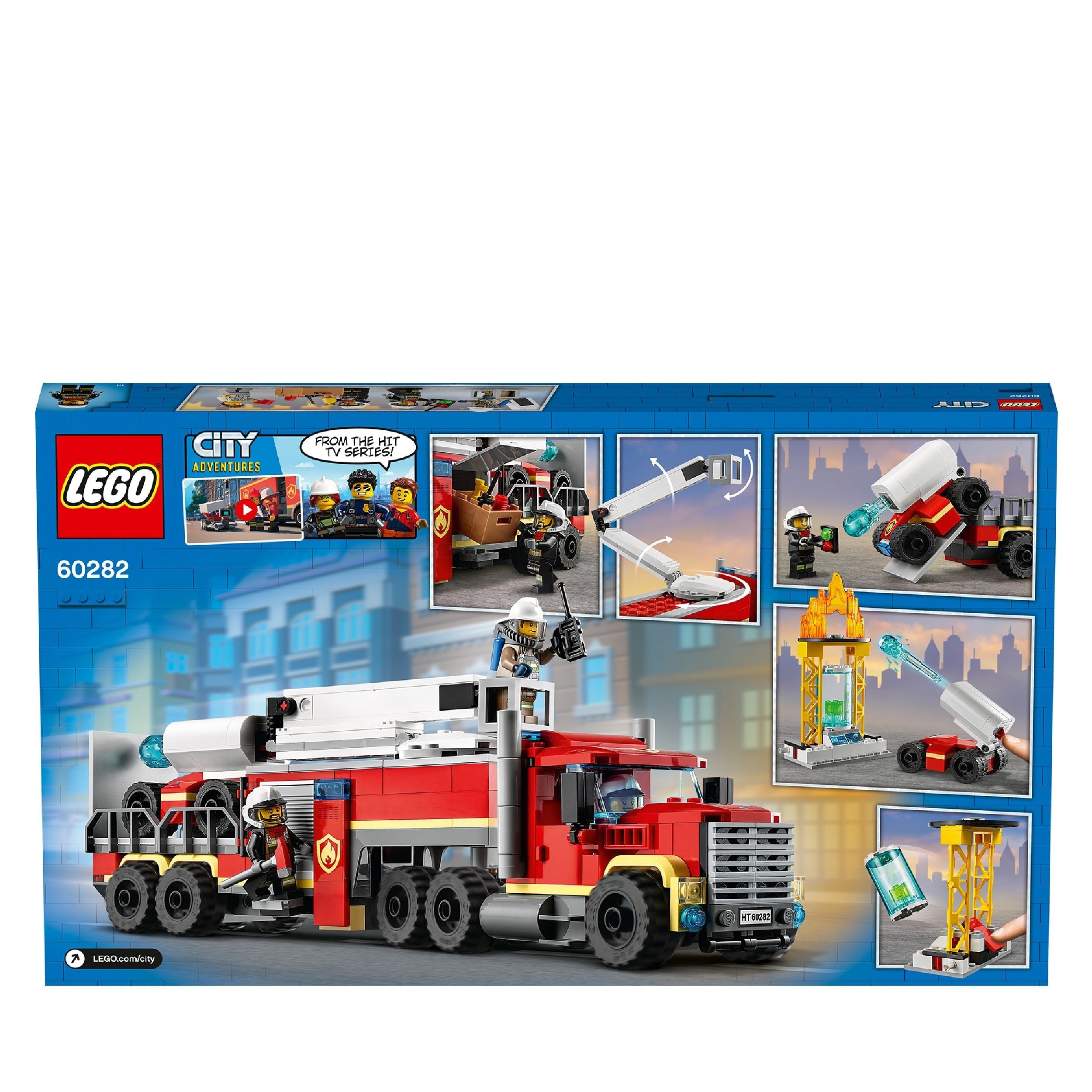 LEGO® City Fire Command Unit Building Set 60282