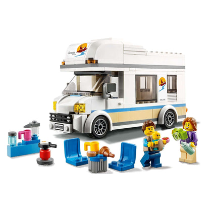 LEGO® City Holiday Camper Van Toy Caravan Car 60283