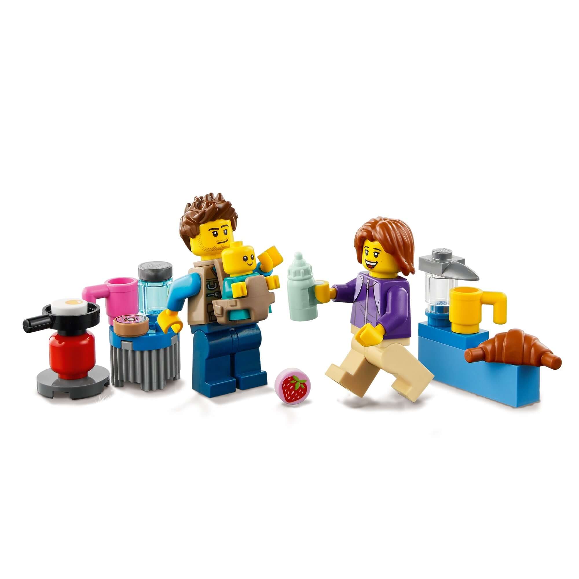 LEGO® City Holiday Camper Van Toy Caravan Car 60283