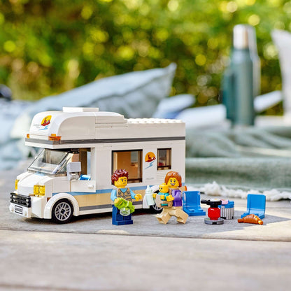 LEGO® City Holiday Camper Van Toy Caravan Car 60283