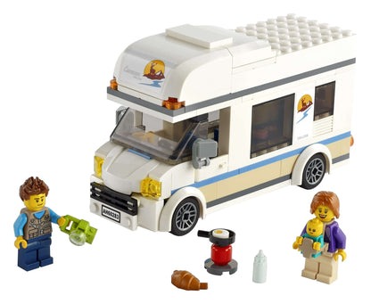 LEGO® City Holiday Camper Van Toy Caravan Car 60283