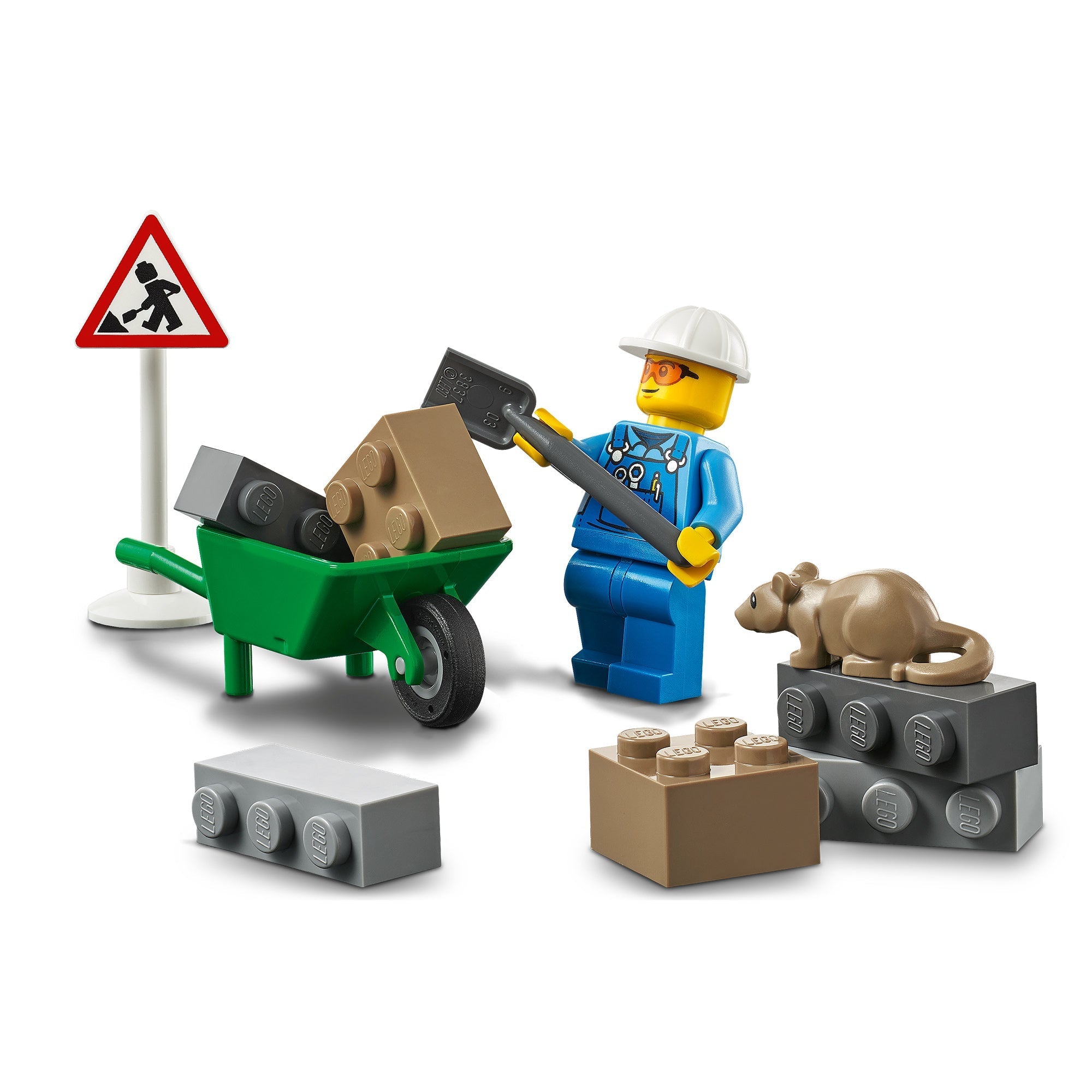 LEGO® City Great Vehicles Roadwork Truck Toy 60284