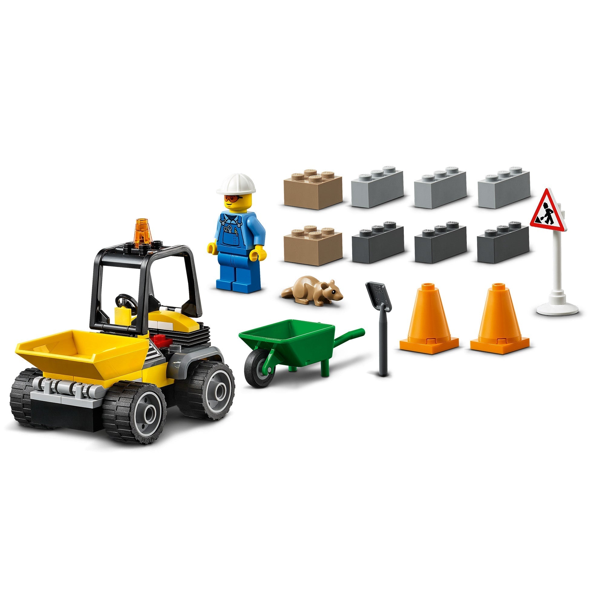 LEGO® City Great Vehicles Roadwork Truck Toy 60284