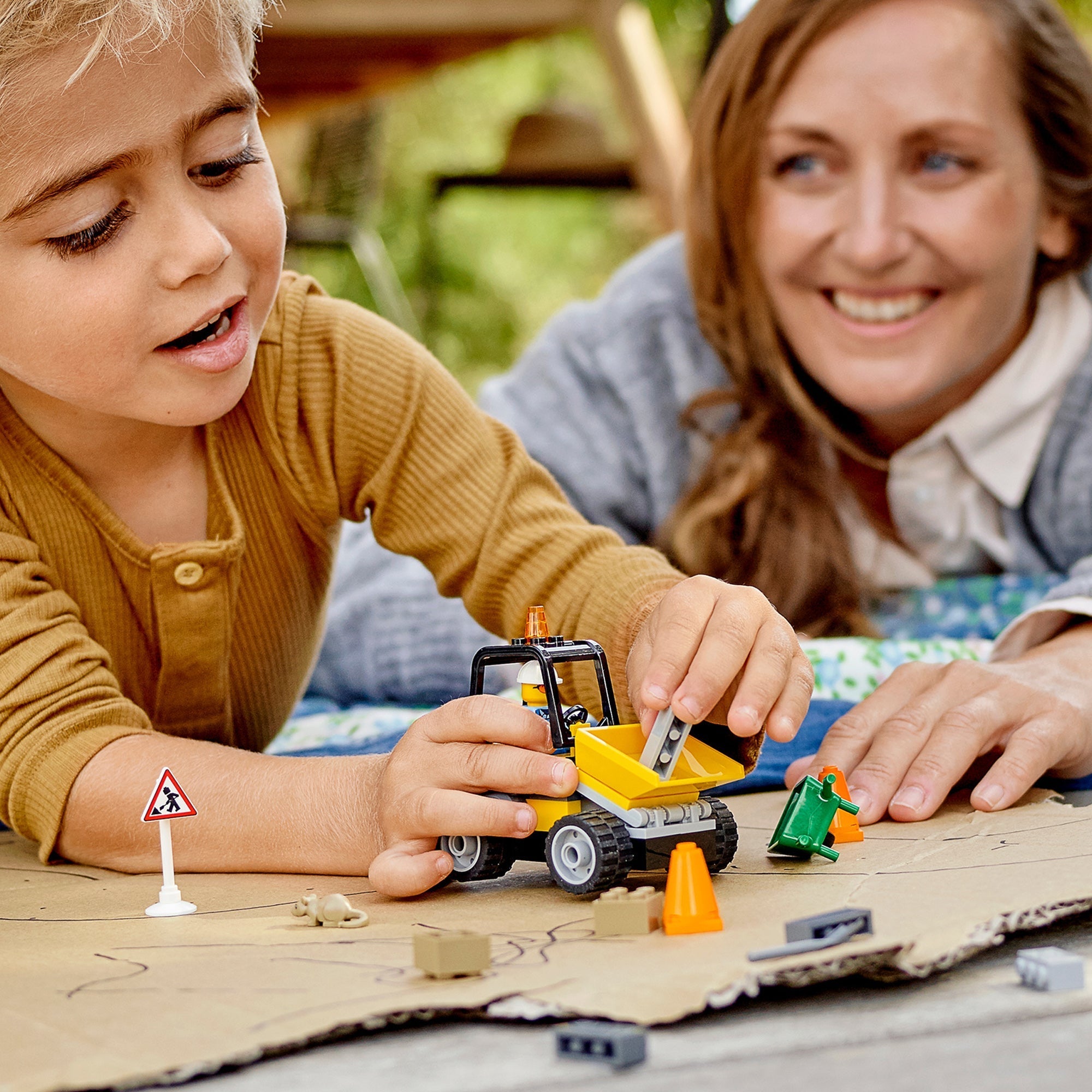 LEGO® City Great Vehicles Roadwork Truck Toy 60284