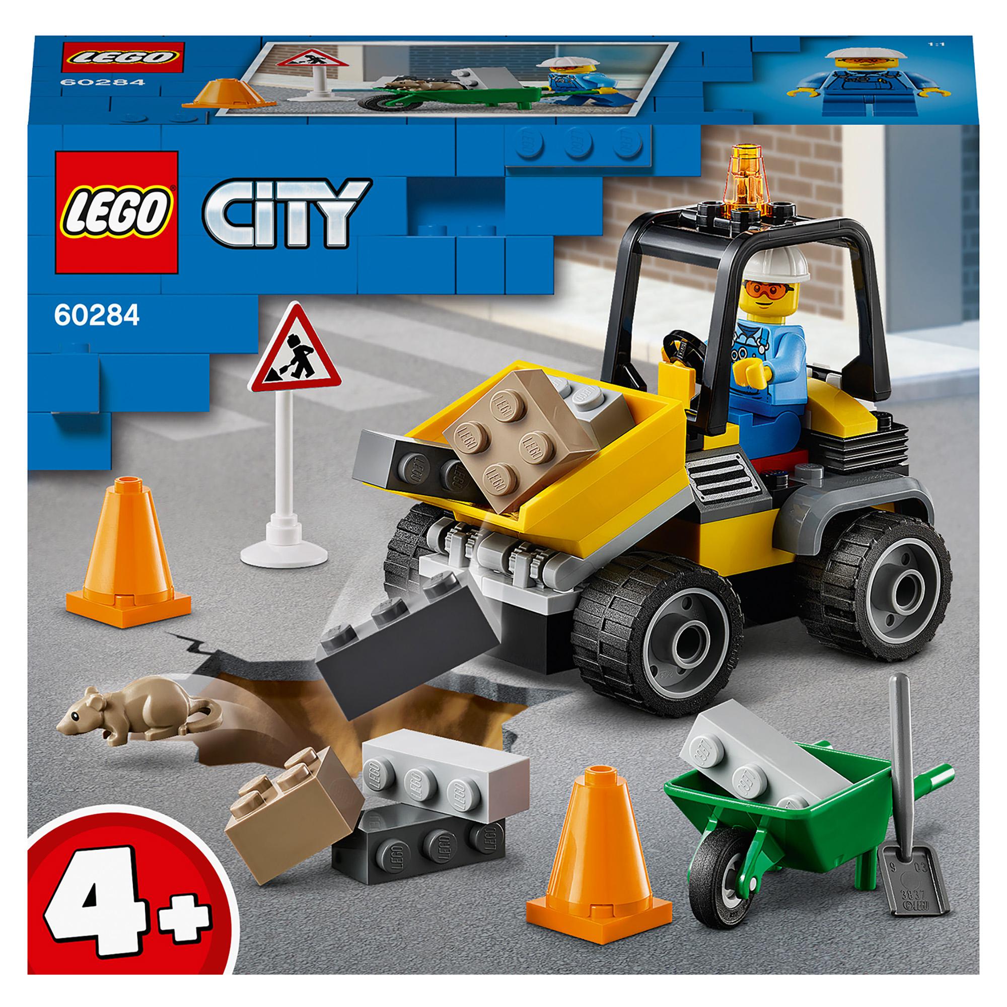LEGO® City Great Vehicles Roadwork Truck Toy 60284