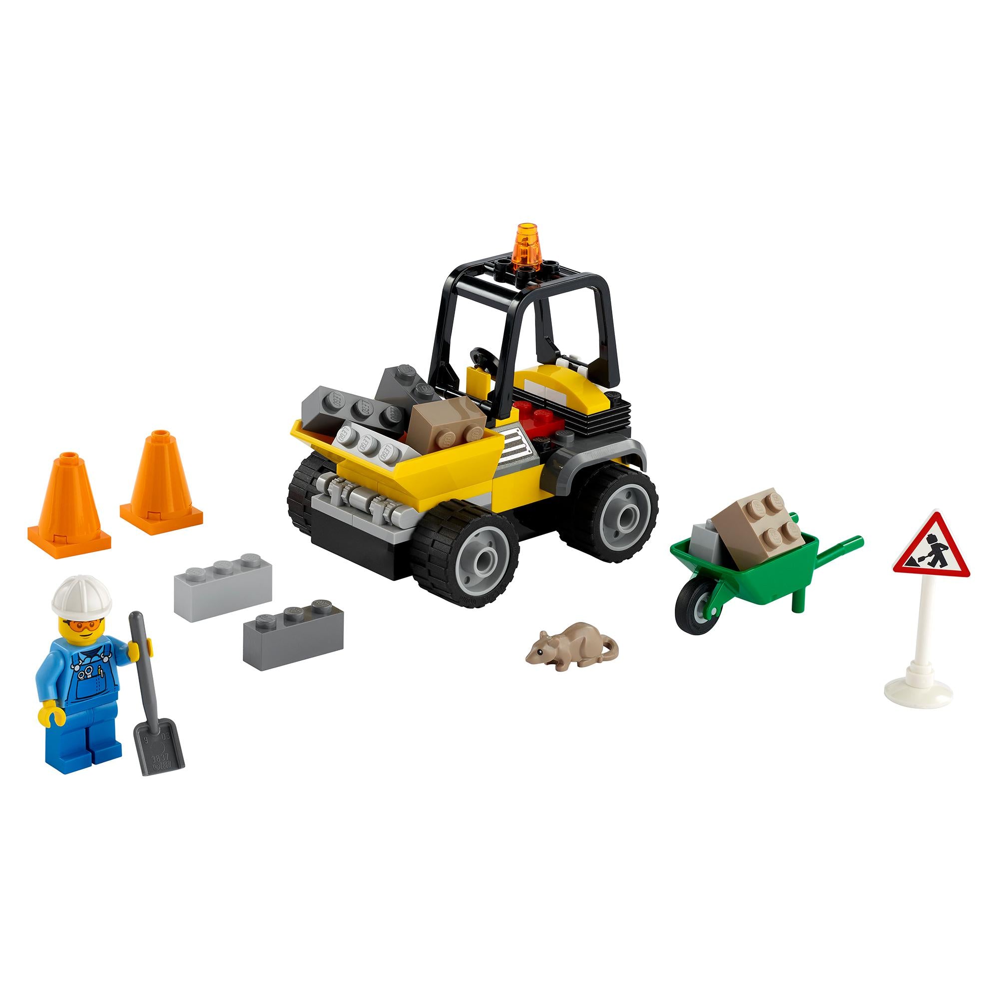 LEGO® City Great Vehicles Roadwork Truck Toy 60284