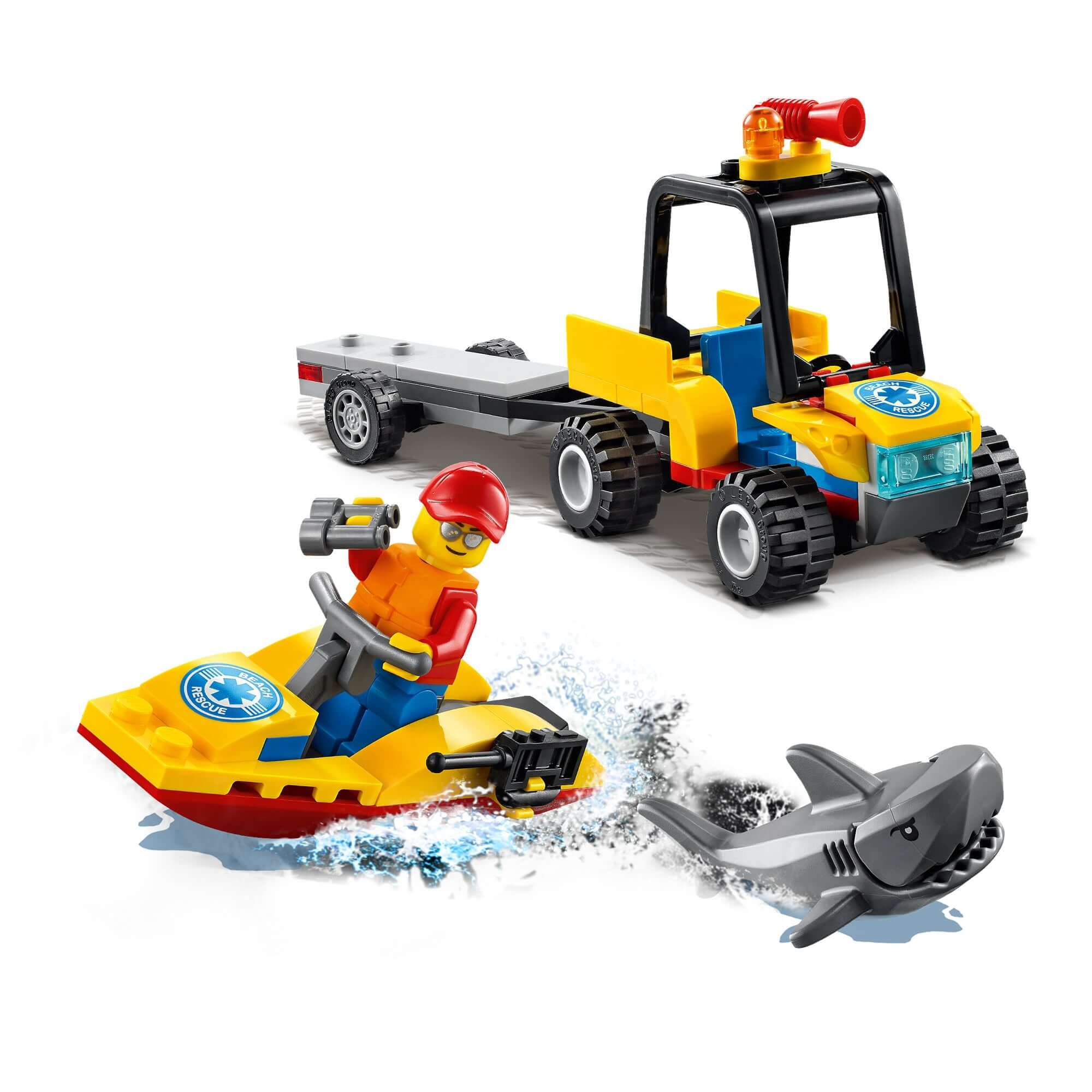 LEGO® City Great Vehicles Beach Rescue ATV Toy 60286
